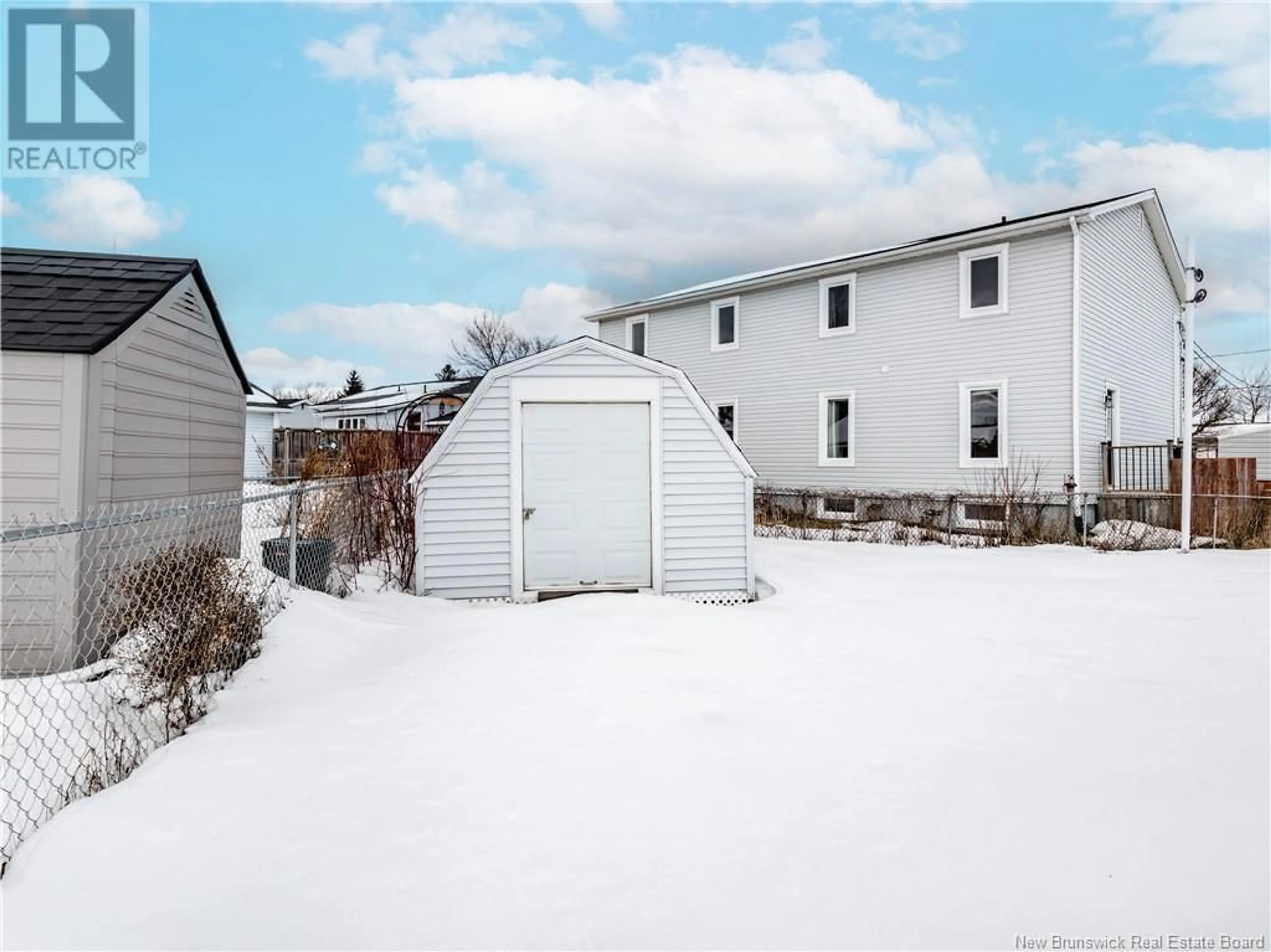 A pic from outside/outdoor area/front of a property/back of a property/a pic from drone, mountain view for 11 Fulton Crescent, Moncton New Brunswick E1C9J1