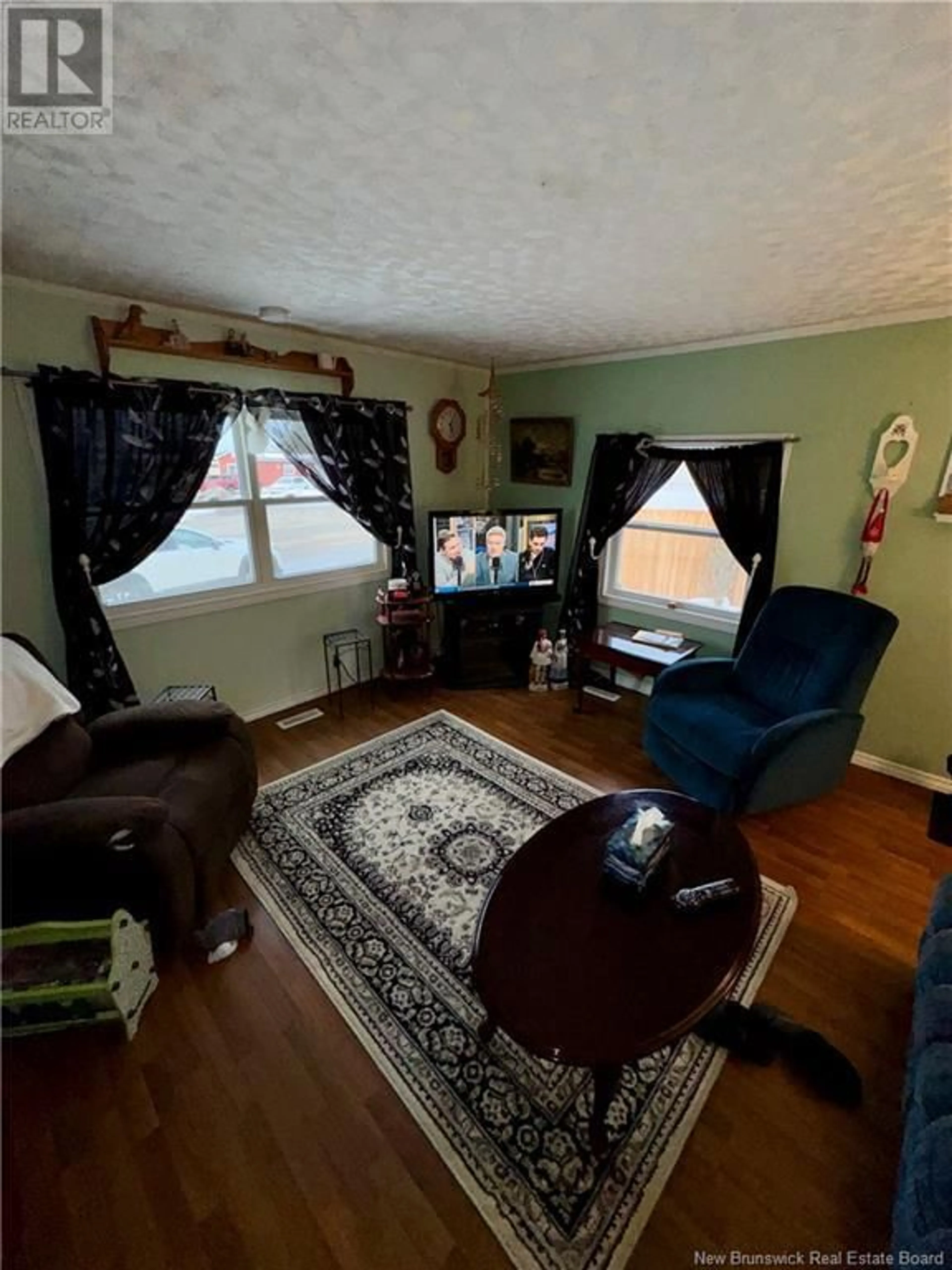 Living room with furniture, unknown for 60 Violet Street, Saint John New Brunswick E2M5M4