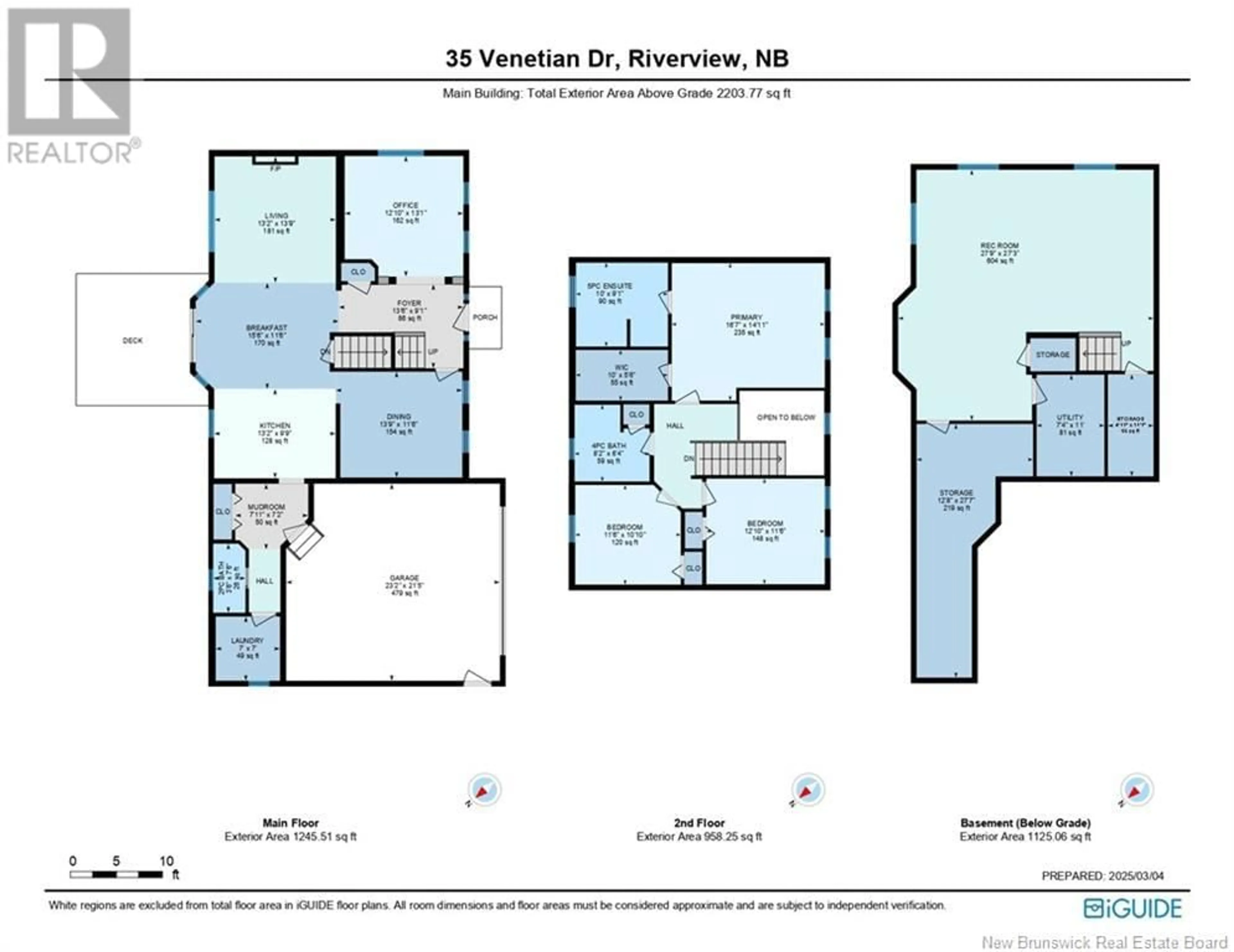 Floor plan for 35 Venetian Drive, Riverview New Brunswick E1B0S3