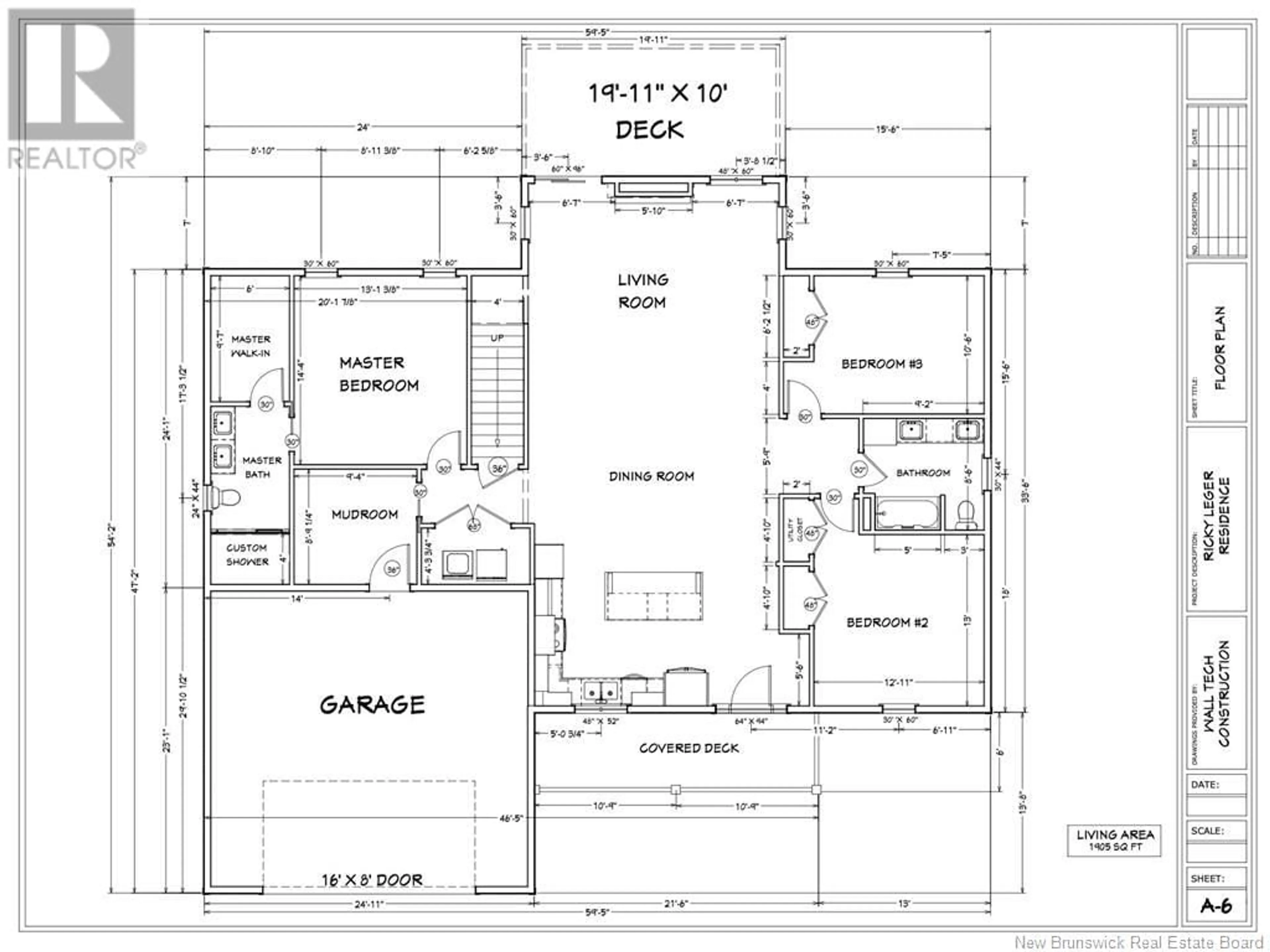 Floor plan for 28 ERNEST STREET, Champ Dore New Brunswick E4V0E9