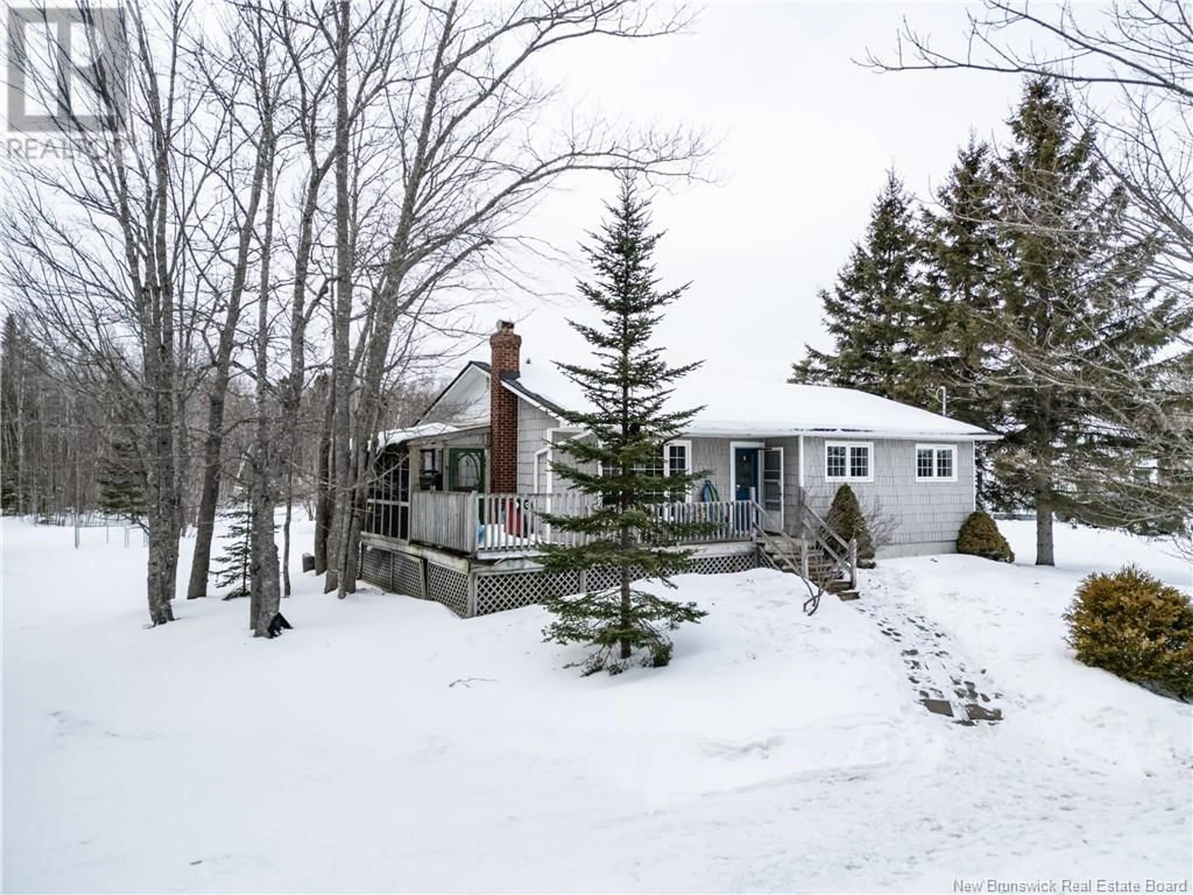 A pic from outside/outdoor area/front of a property/back of a property/a pic from drone, street for 809 PINE GLEN ROAD, Pine Glen New Brunswick E1J1R7