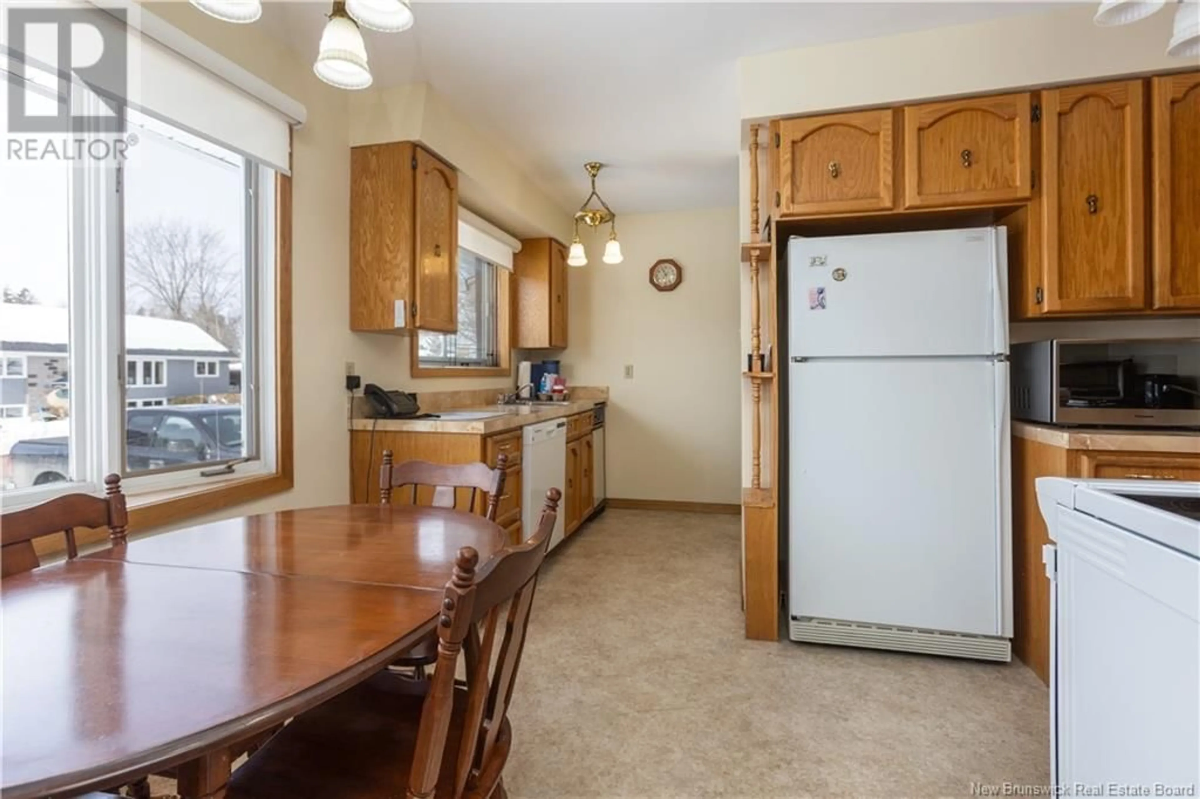 Standard kitchen, ceramic/tile floor for 45 VISTA DRIVE, Moncton New Brunswick E1A4L6