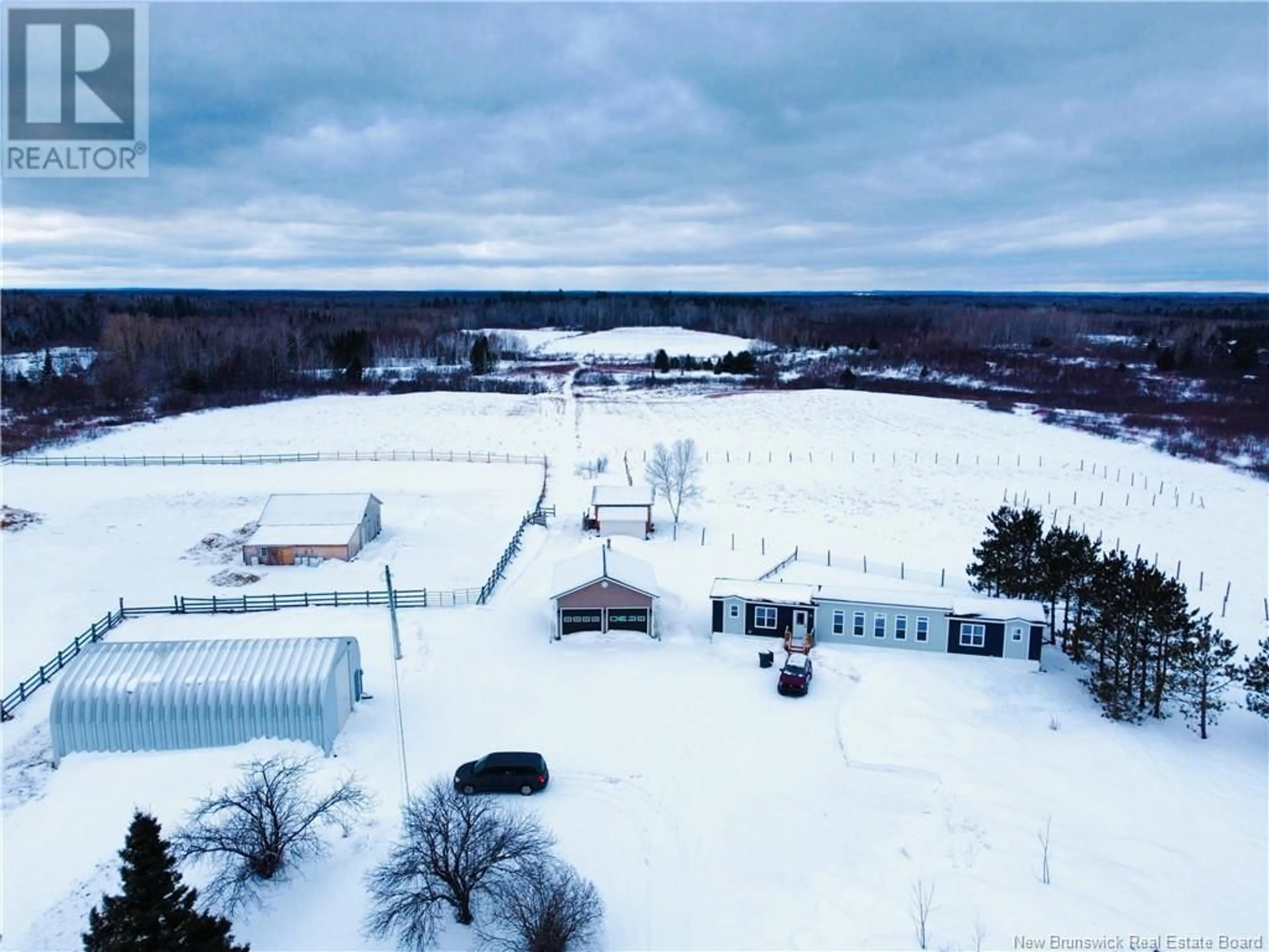 A pic from outside/outdoor area/front of a property/back of a property/a pic from drone, mountain view for 1490 Route 430, Big River New Brunswick E2A6S2