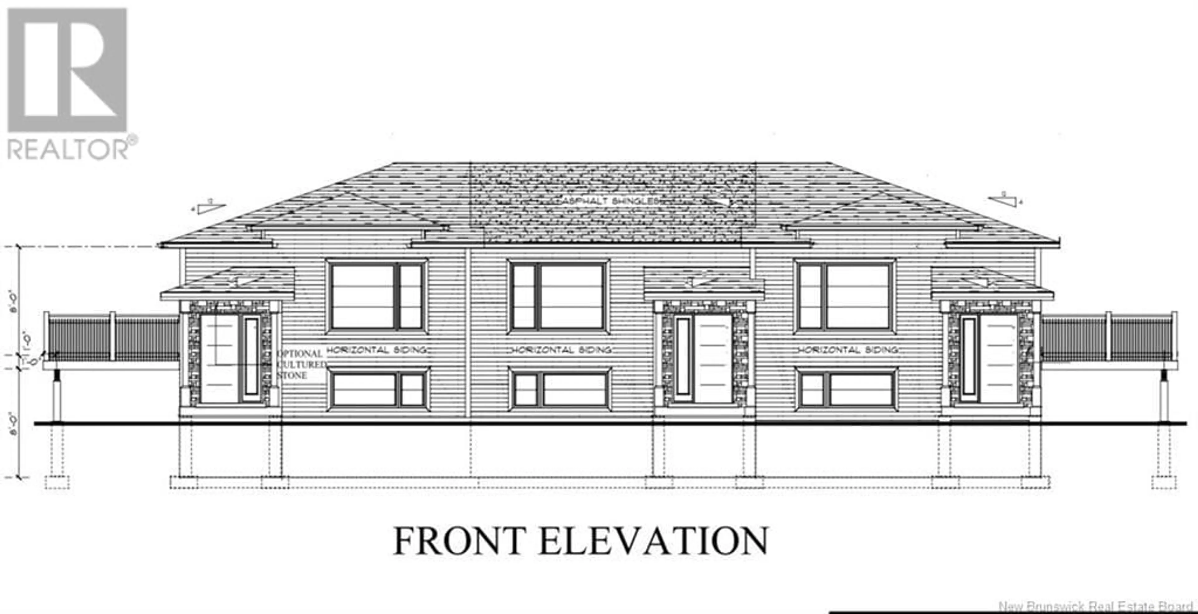 Home with vinyl exterior material, building for 34 DURELLE STREET, Moncton New Brunswick E1A2B1