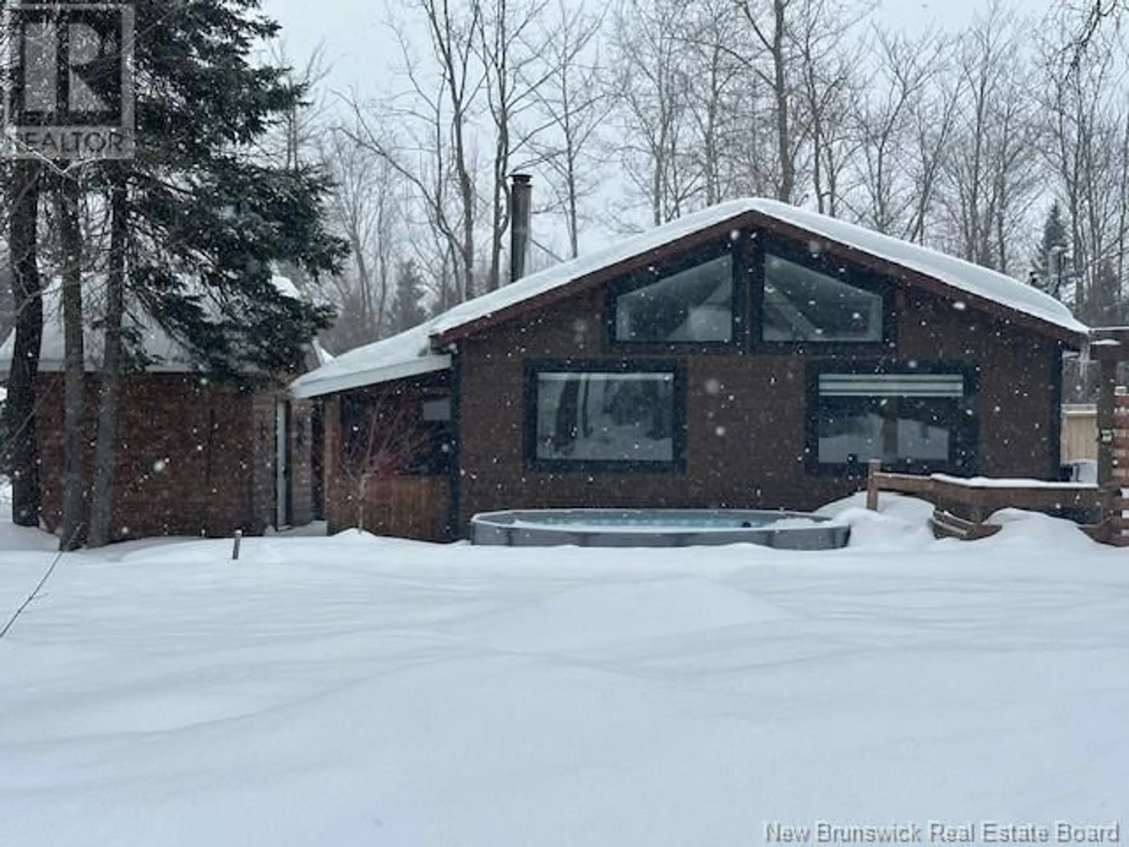 Home with brick exterior material, mountain view for 584 Charlo Dam Road, Charlo New Brunswick E8E2T2