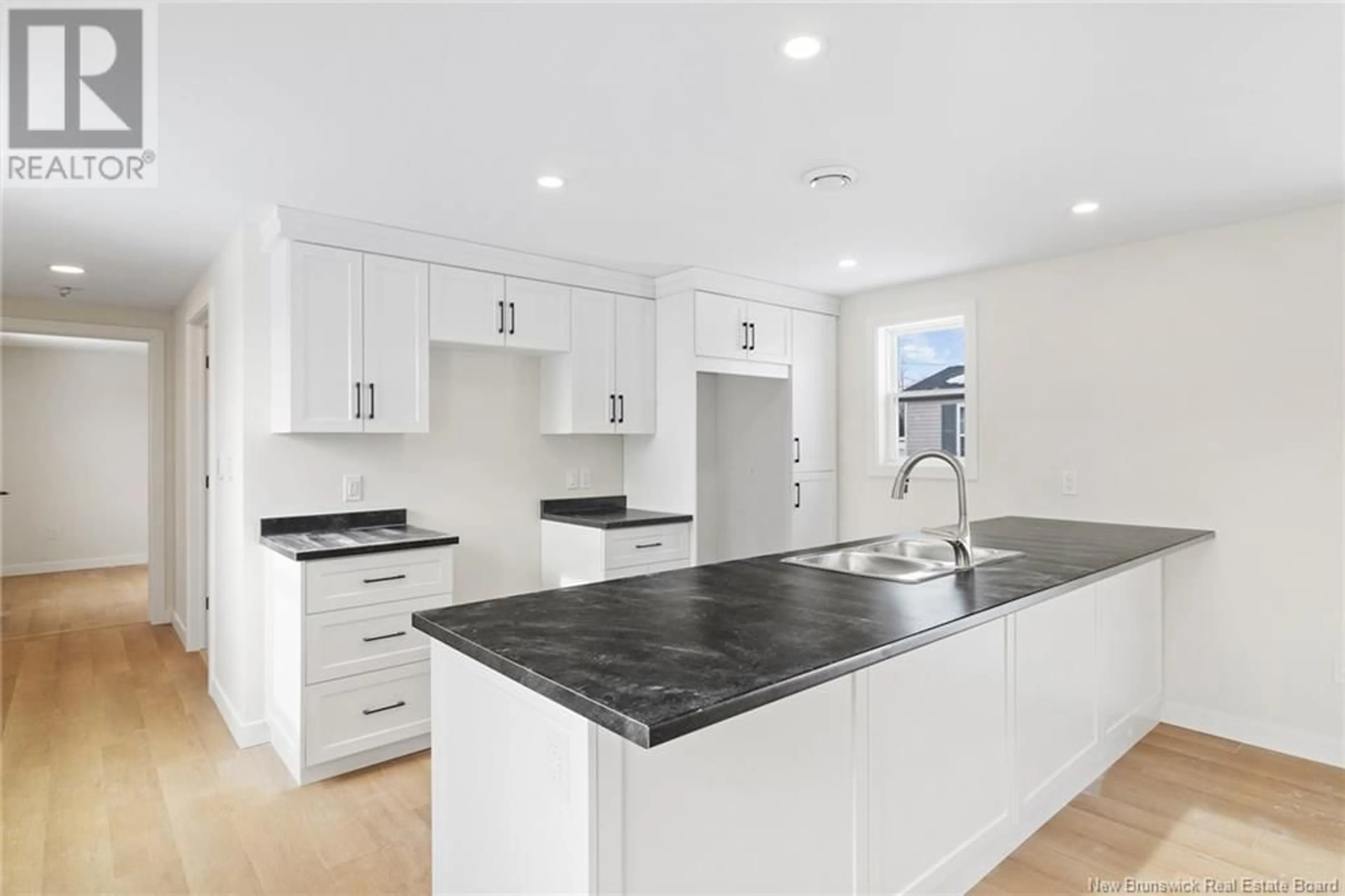 Open concept kitchen, ceramic/tile floor for 37 ELMDALE CRESCENT, Hanwell New Brunswick E3B6P9