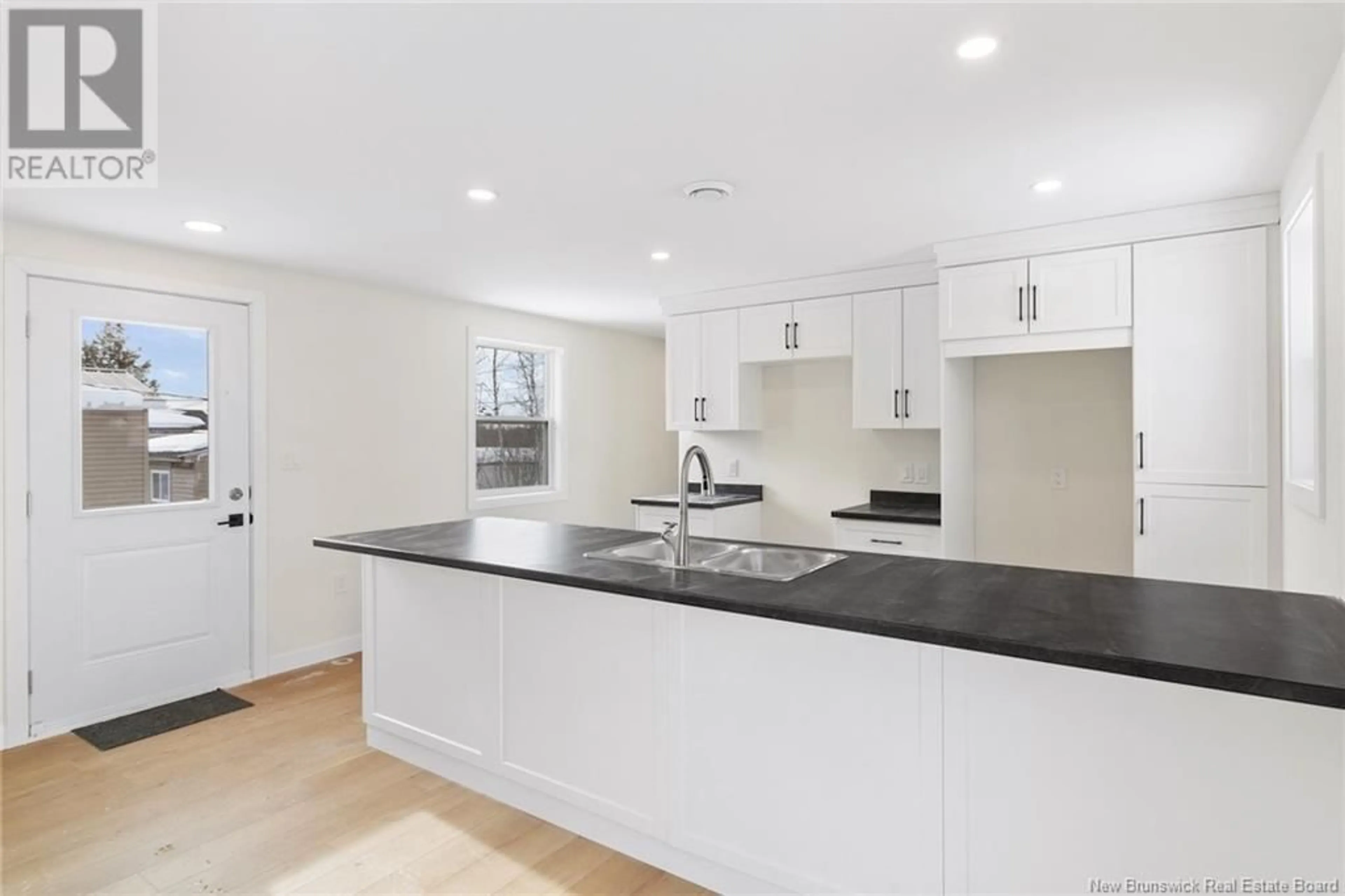Open concept kitchen, ceramic/tile floor for 37 ELMDALE CRESCENT, Hanwell New Brunswick E3B6P9