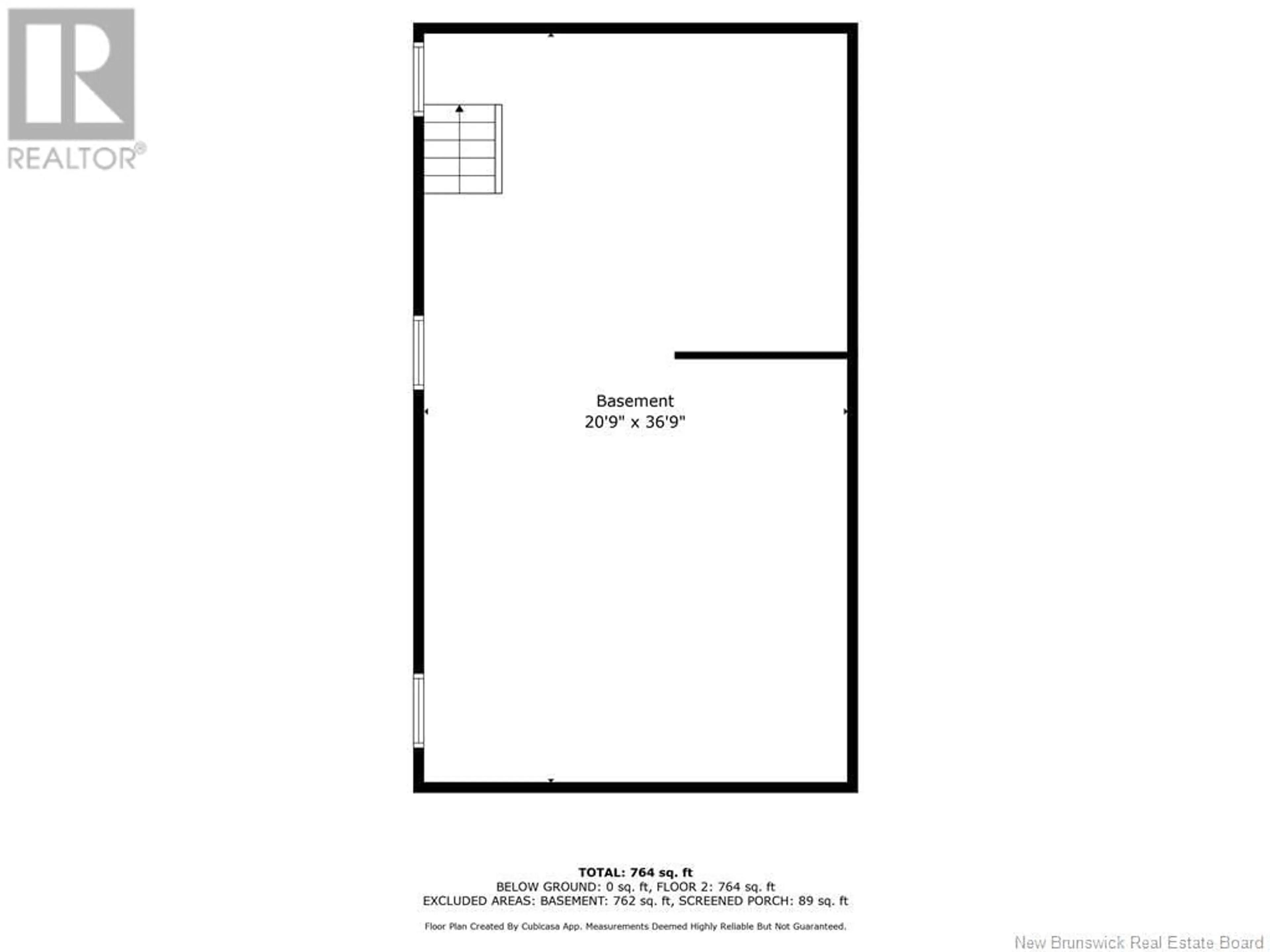 Floor plan for 11 Park Street, Campbellton New Brunswick E3N1N2