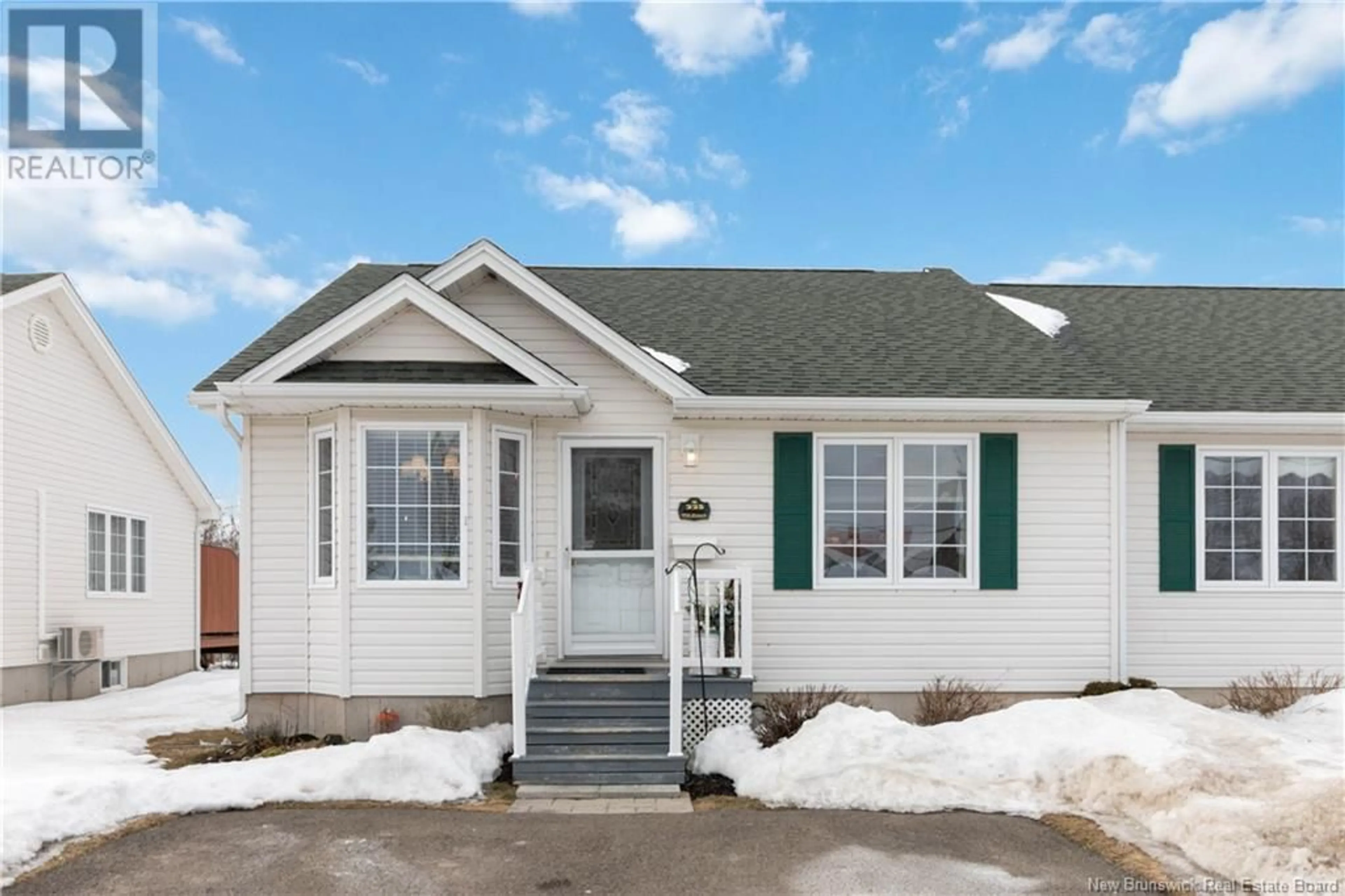 Home with vinyl exterior material, street for 225 OLD COACH ROAD, Riverview New Brunswick E1B5M8