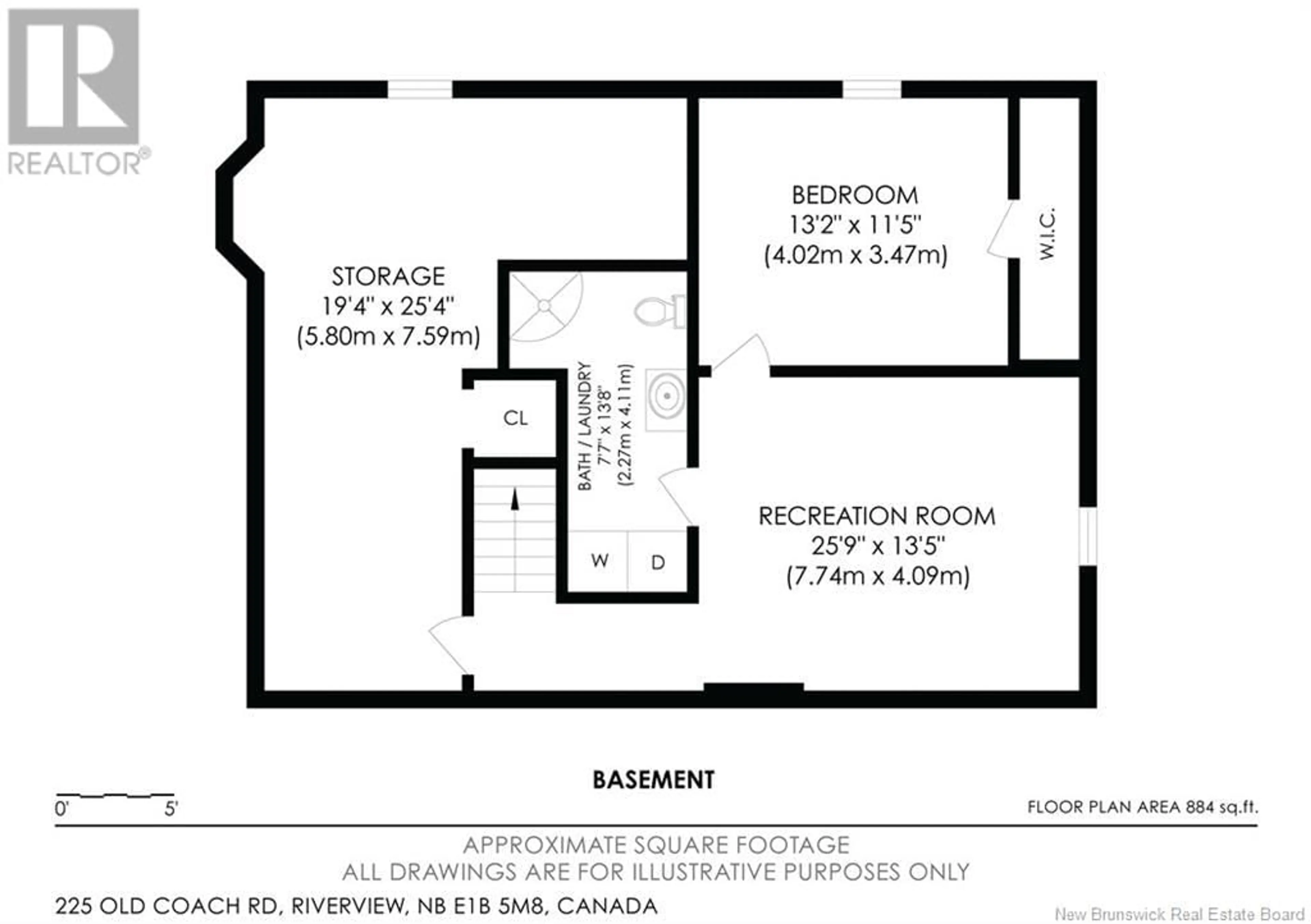 Floor plan for 225 OLD COACH ROAD, Riverview New Brunswick E1B5M8