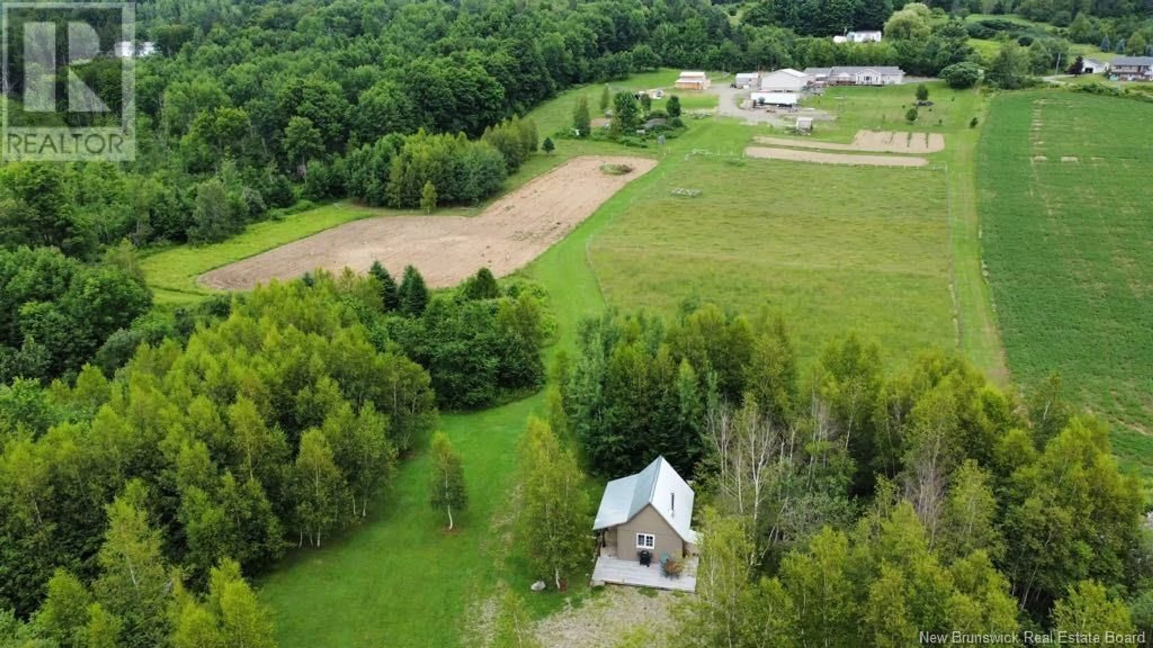 A pic from outside/outdoor area/front of a property/back of a property/a pic from drone, unknown for 245 Hunter Road, Oakland New Brunswick E7L3X8