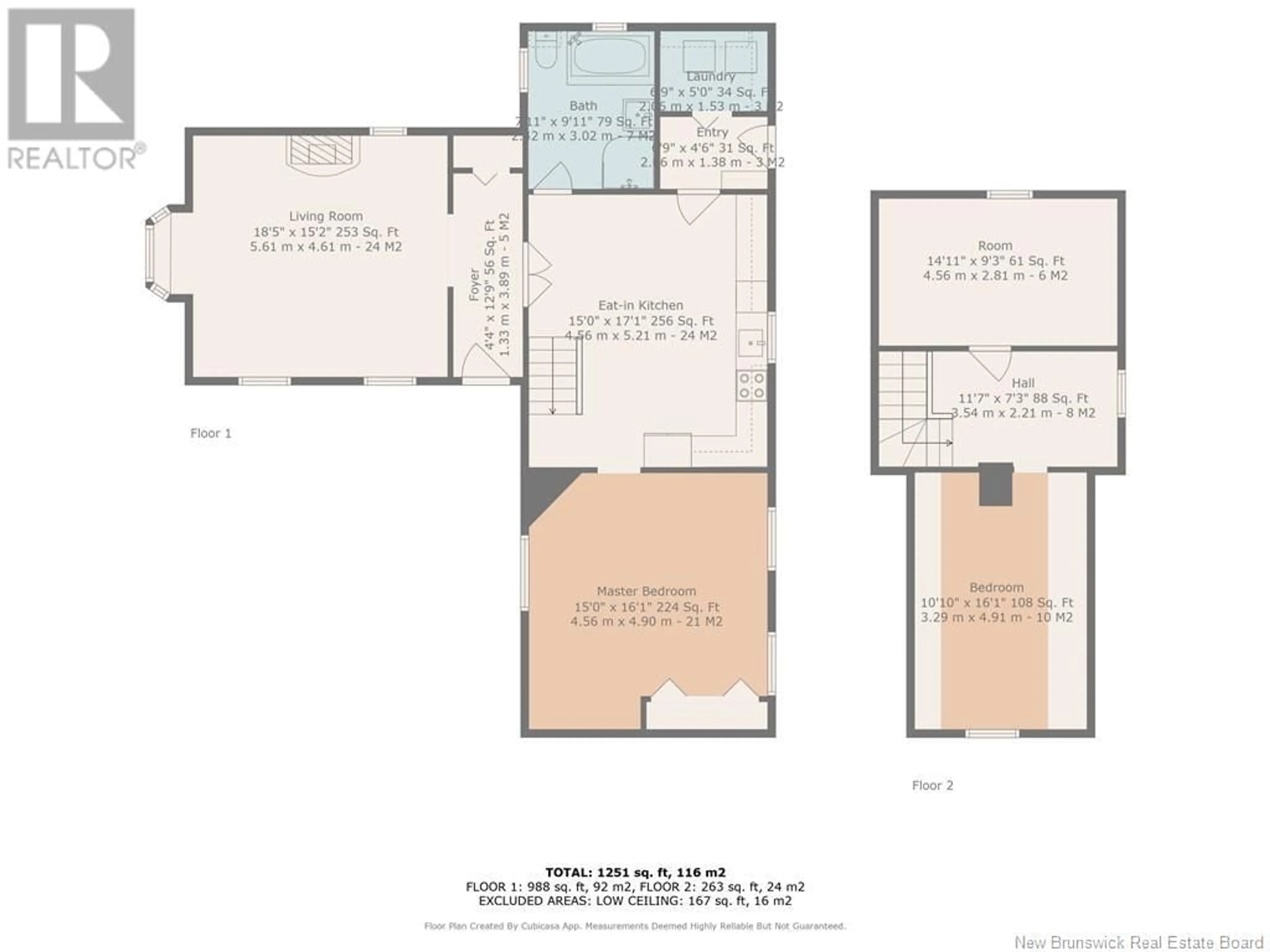 Floor plan for 935 Miller, Bathurst New Brunswick E2A2J5