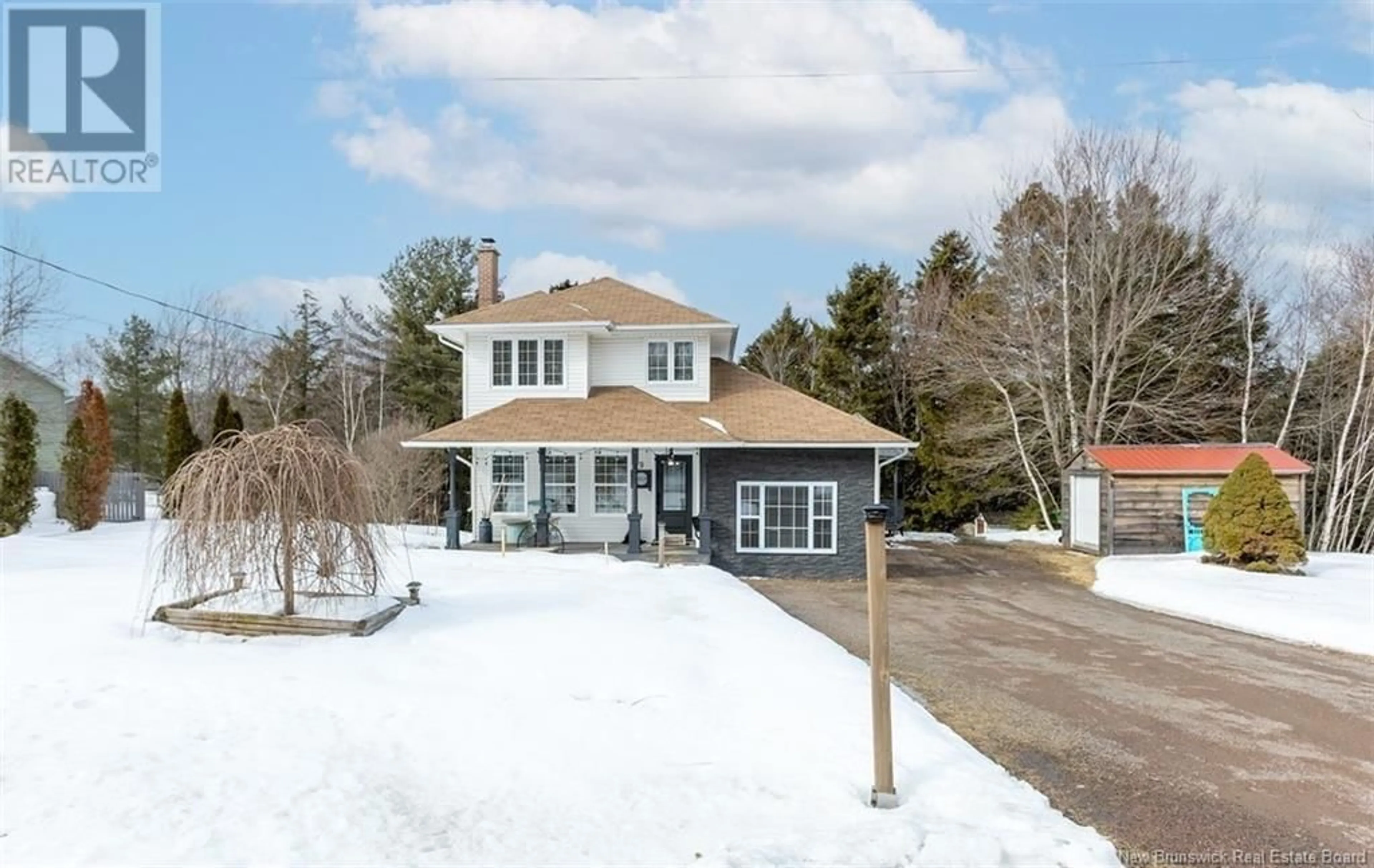 Home with vinyl exterior material, street for 9 MARCOMBE STREET, Lower Coverdale New Brunswick E1J1K2