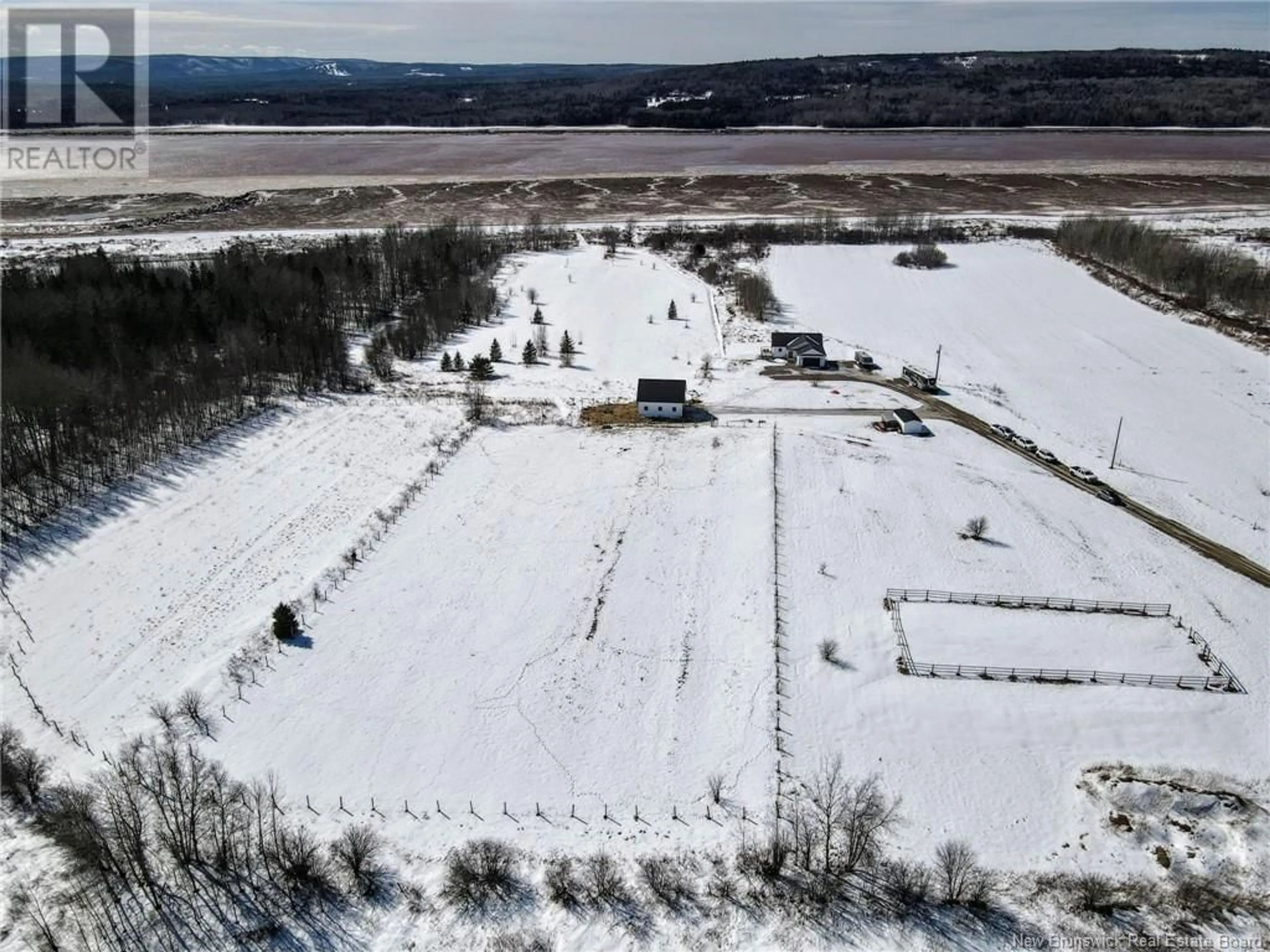 A pic from outside/outdoor area/front of a property/back of a property/a pic from drone, unknown for 42 DOUCET ROAD, Memramcook New Brunswick E4K0C8