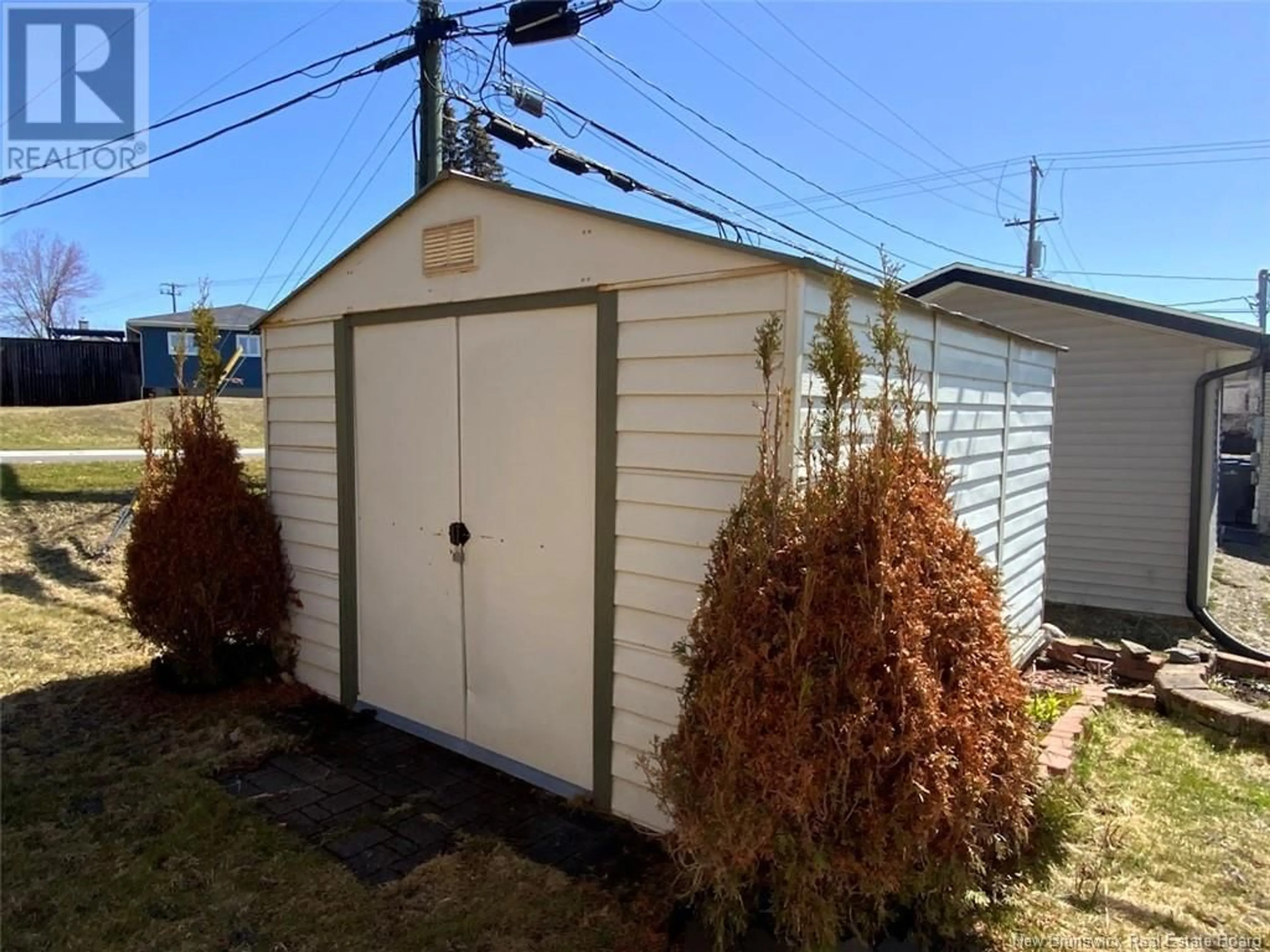 Shed for 287 MORIN AVENUE, Edmundston New Brunswick E3V3J6