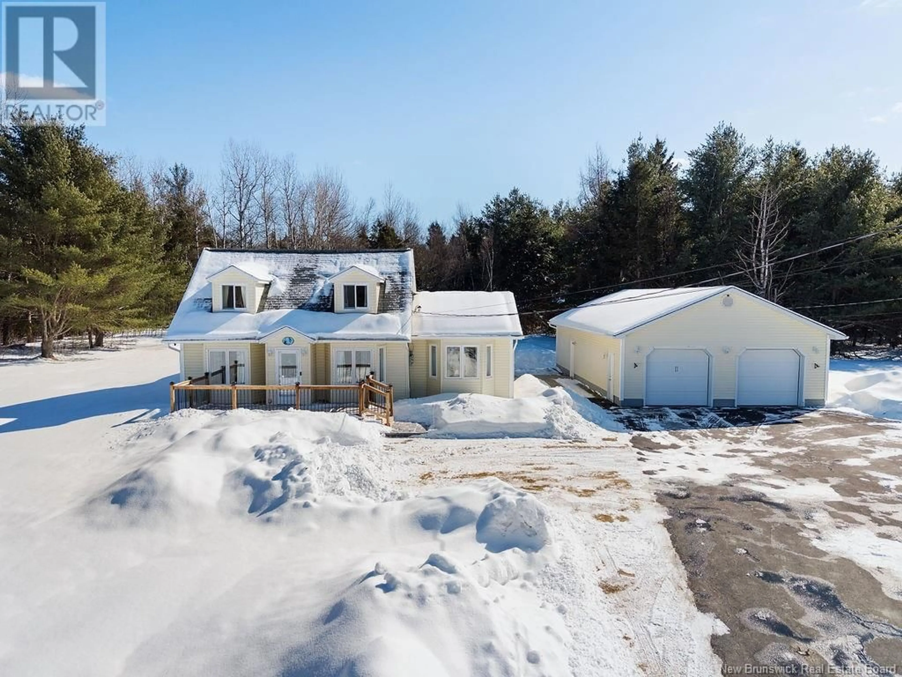 A pic from outside/outdoor area/front of a property/back of a property/a pic from drone, building for 8 Douglasfield Road, Miramichi New Brunswick E1N4S1