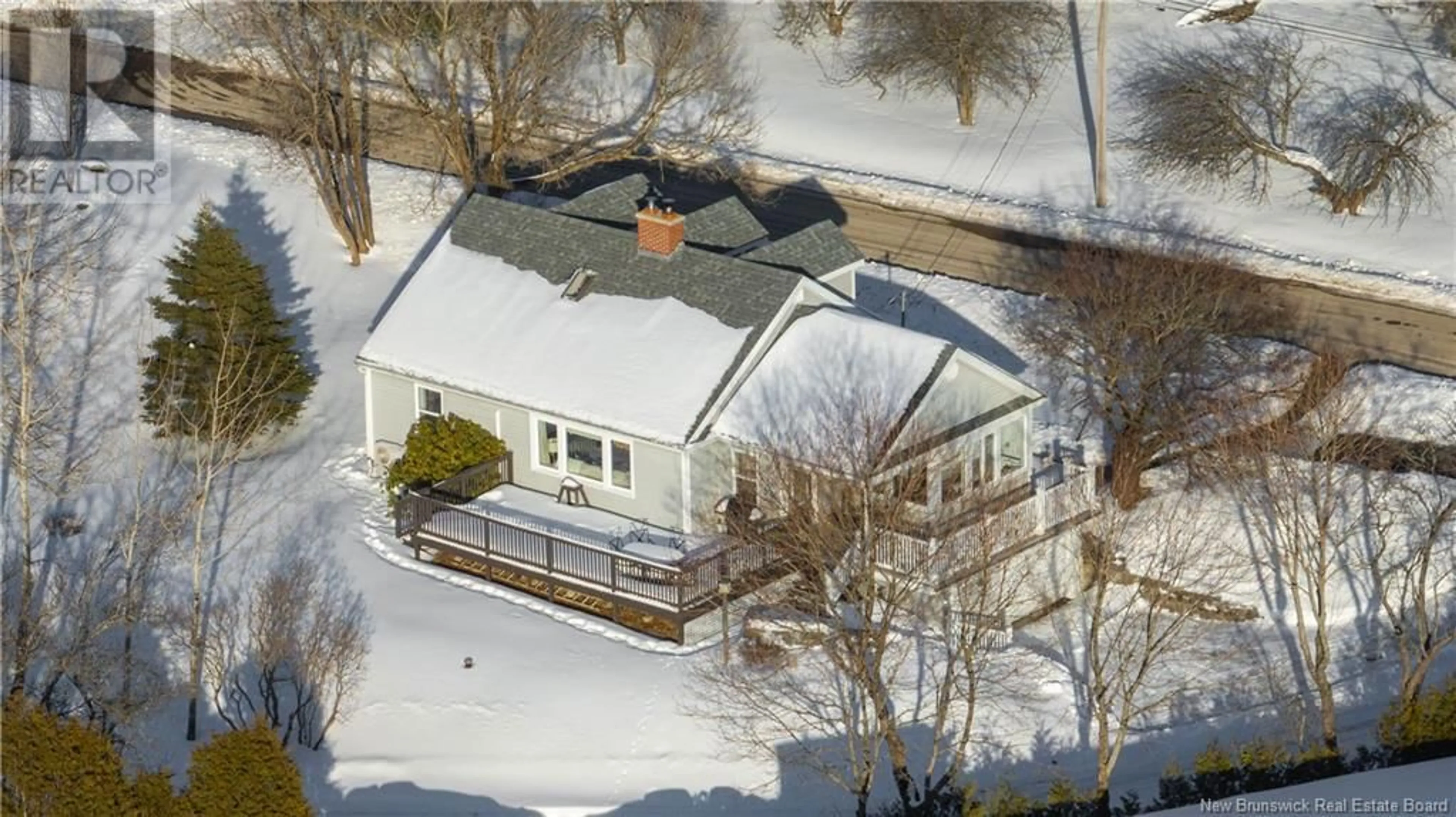 A pic from outside/outdoor area/front of a property/back of a property/a pic from drone, street for 69 Second Street, Rothesay New Brunswick E2H1M6