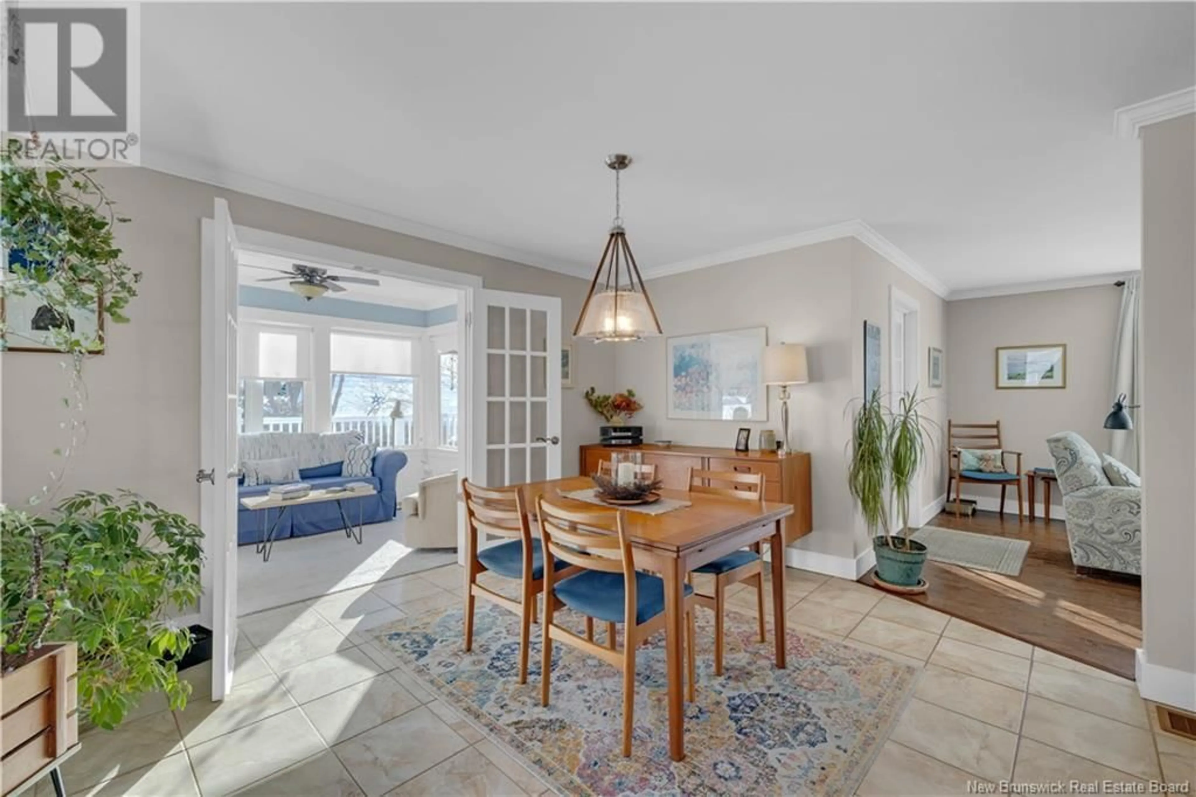 Dining room, ceramic/tile floor for 69 Second Street, Rothesay New Brunswick E2H1M6