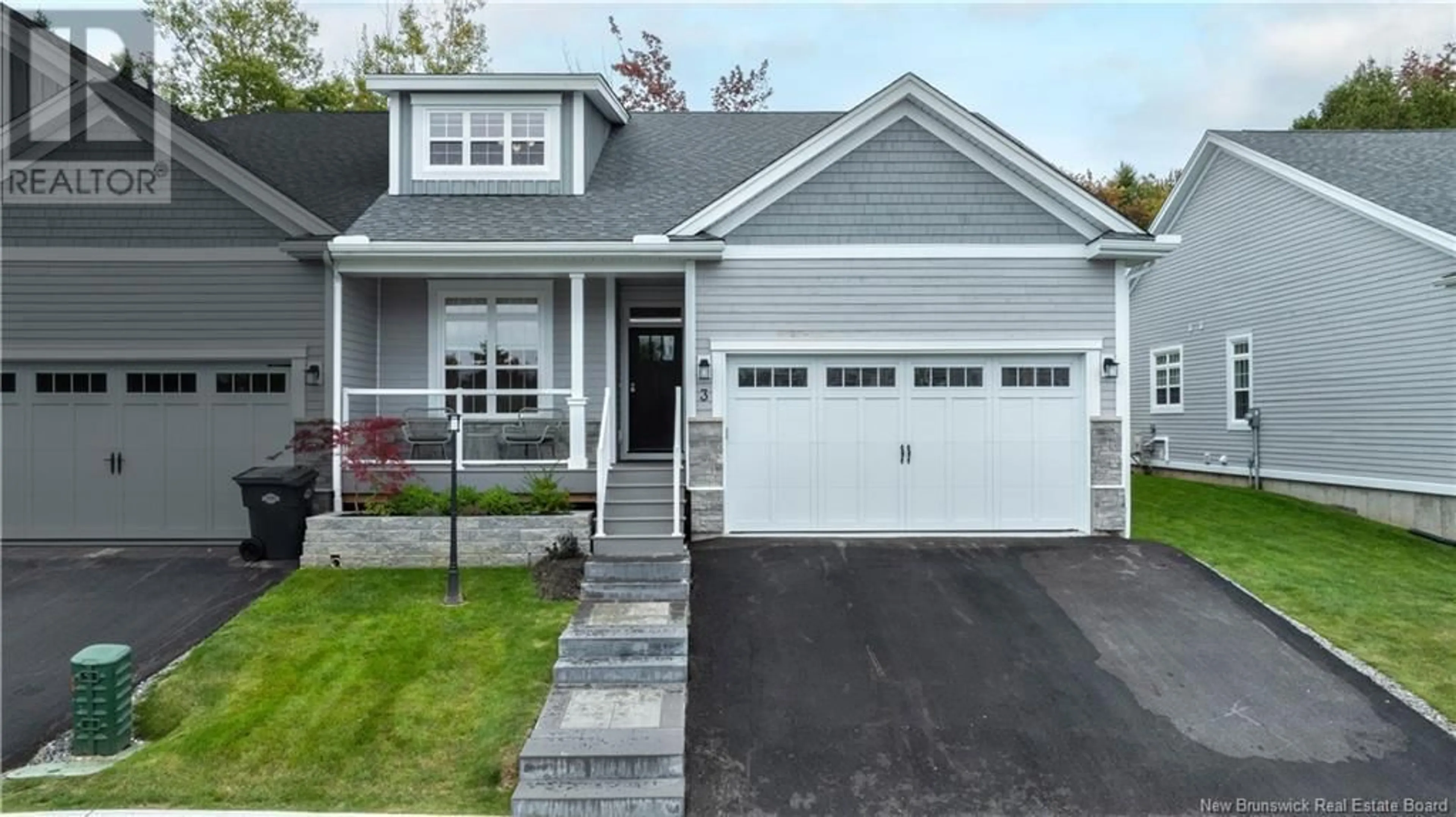 Home with vinyl exterior material, street for 3 BALMORAL BOULEVARD, Rothesay New Brunswick E2E0T7