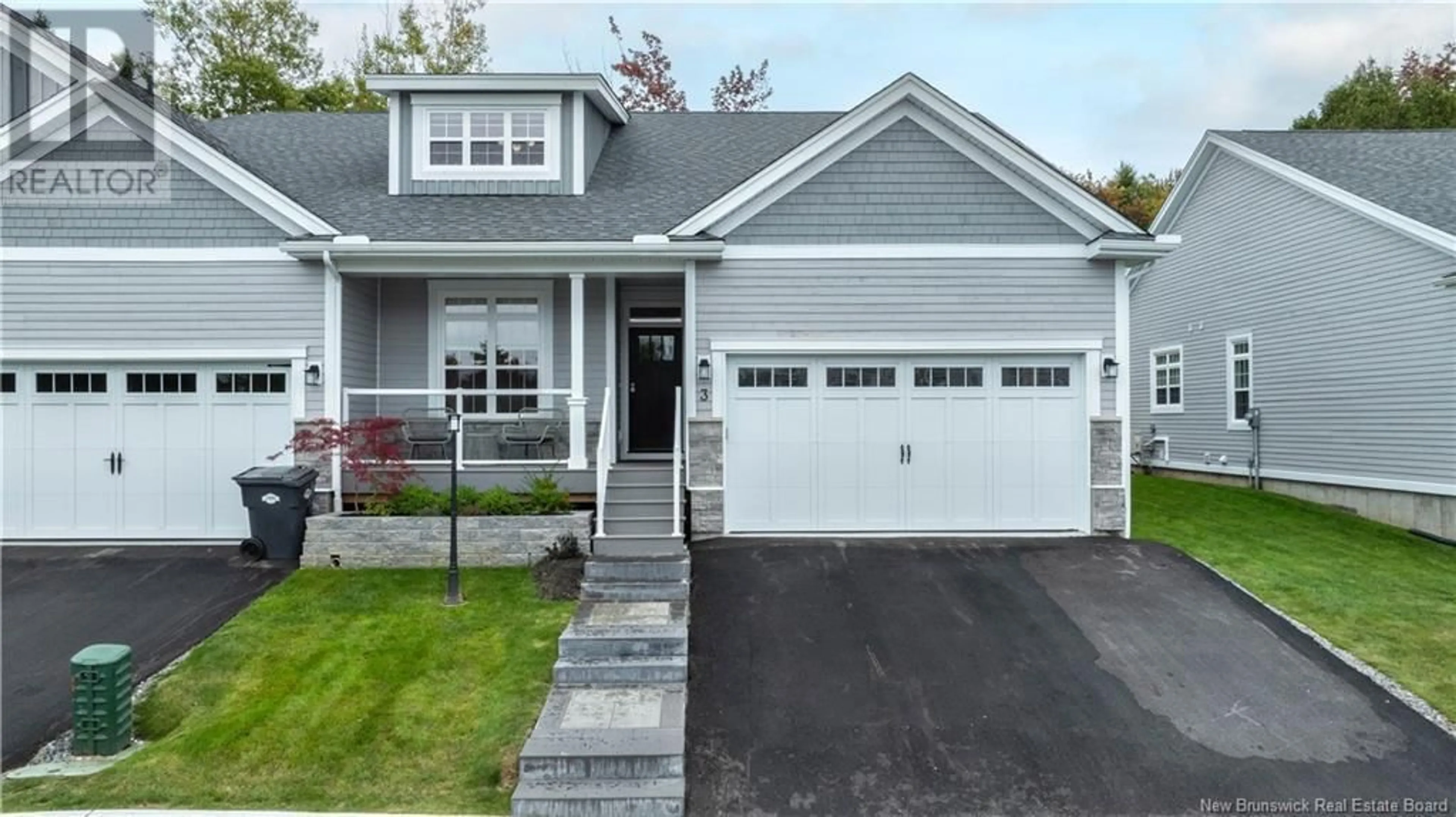 Home with vinyl exterior material, street for 3 BALMORAL BOULEVARD, Rothesay New Brunswick E2E0T7