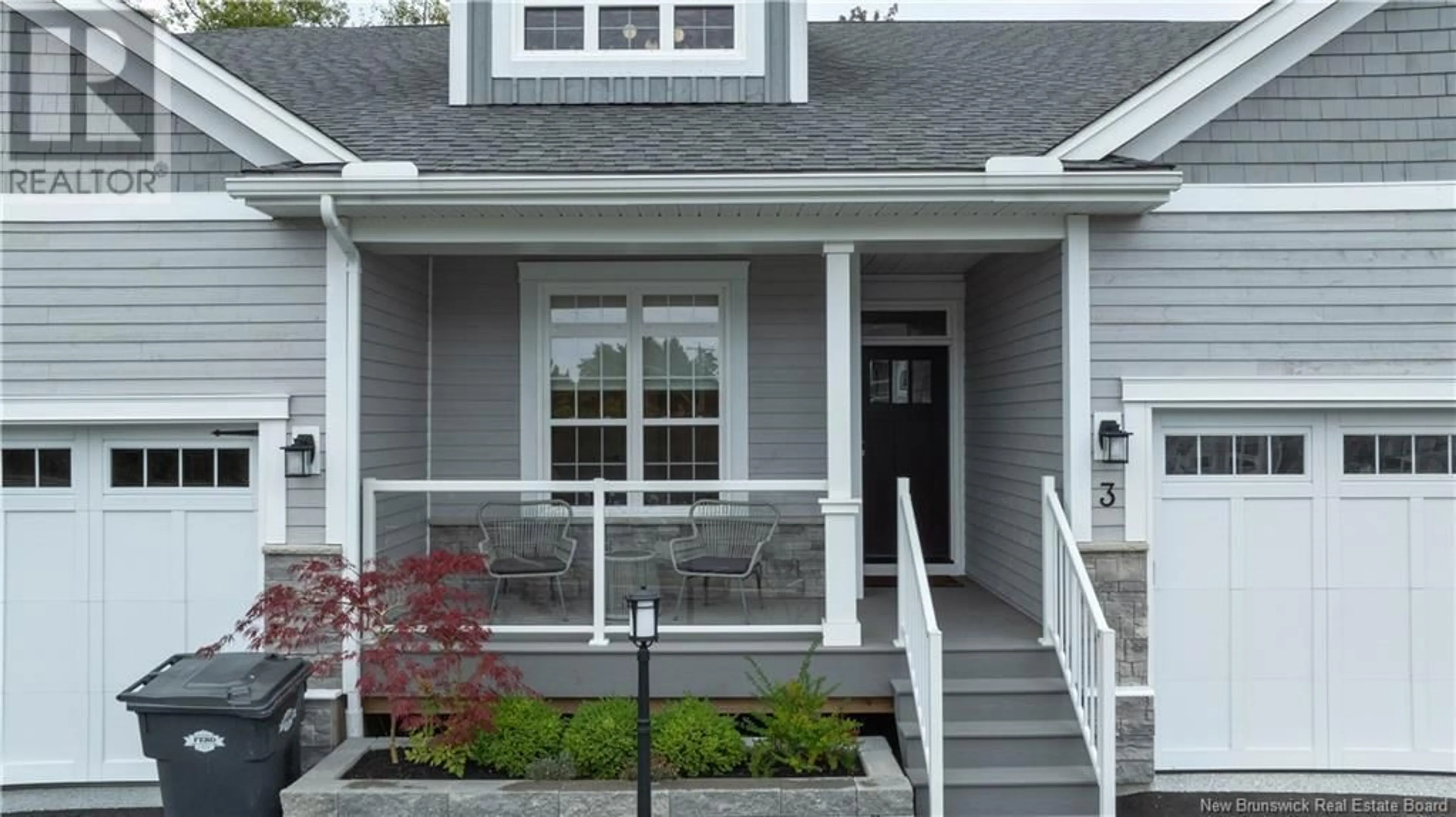 Home with vinyl exterior material, street for 3 BALMORAL BOULEVARD, Rothesay New Brunswick E2E0T7