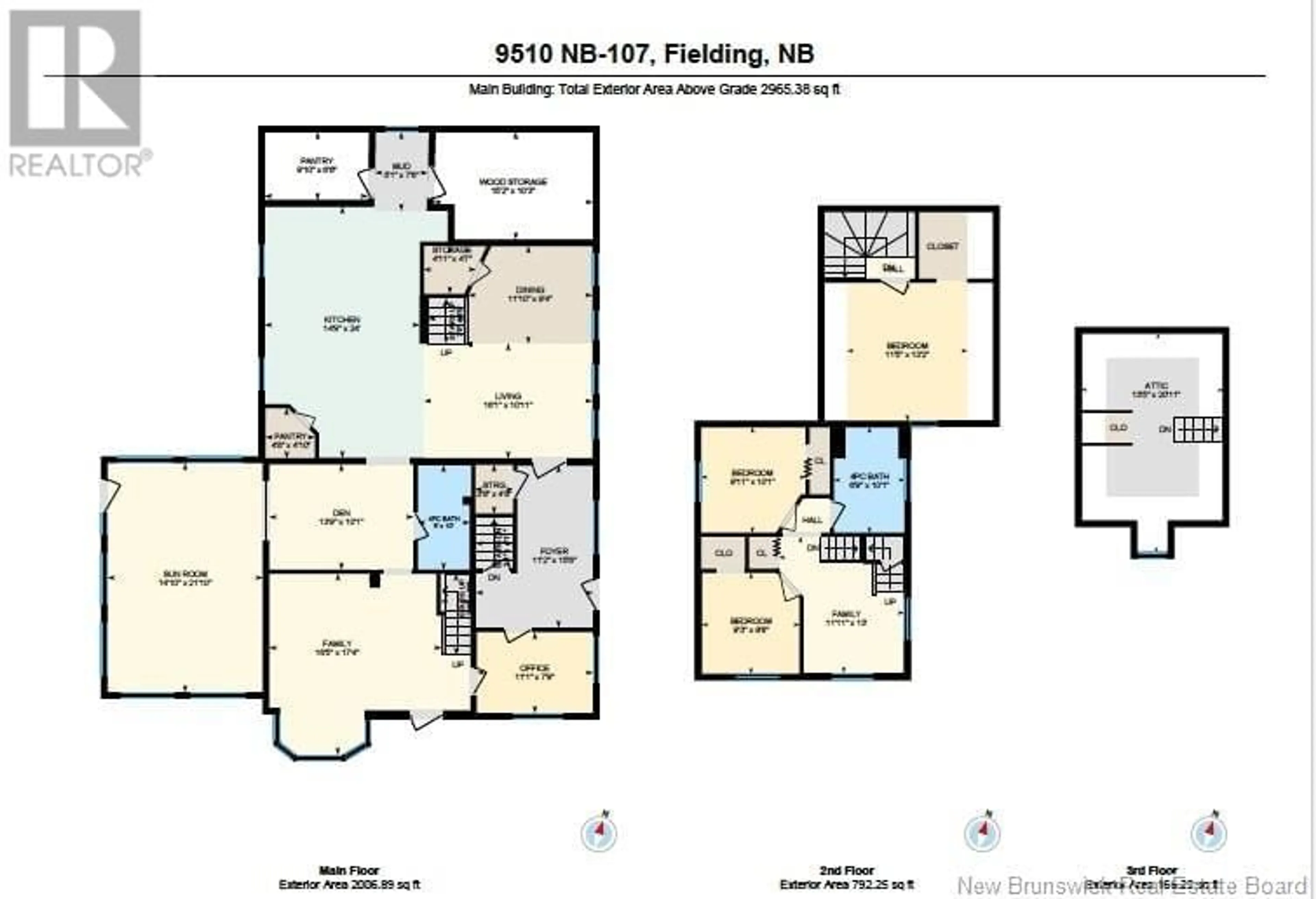 Floor plan for 9510 ROUTE 107, Fielding New Brunswick E7L2K6