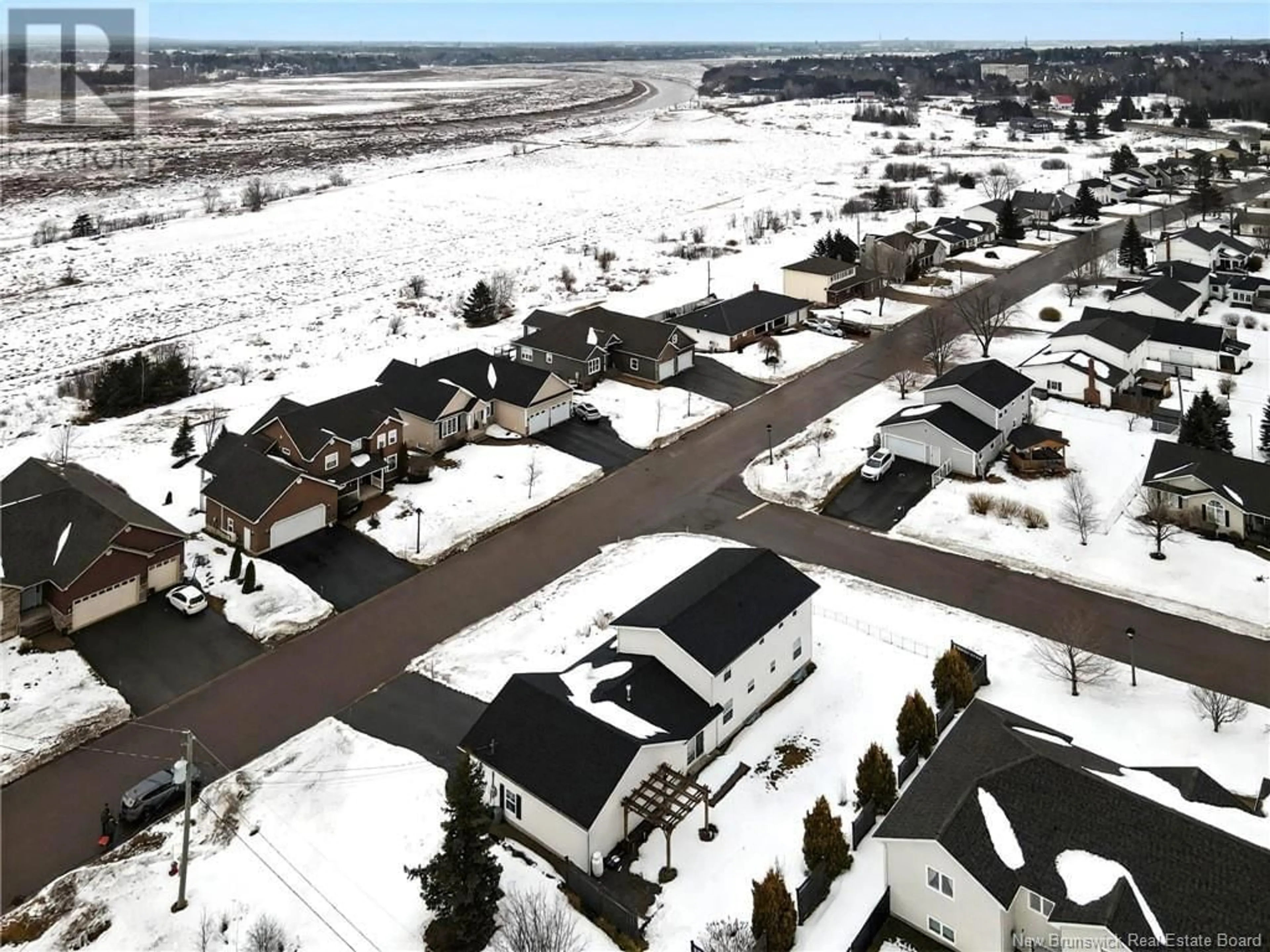 A pic from outside/outdoor area/front of a property/back of a property/a pic from drone, water/lake/river/ocean view for 62 PATRICIA DRIVE, Riverview New Brunswick E1C5C8