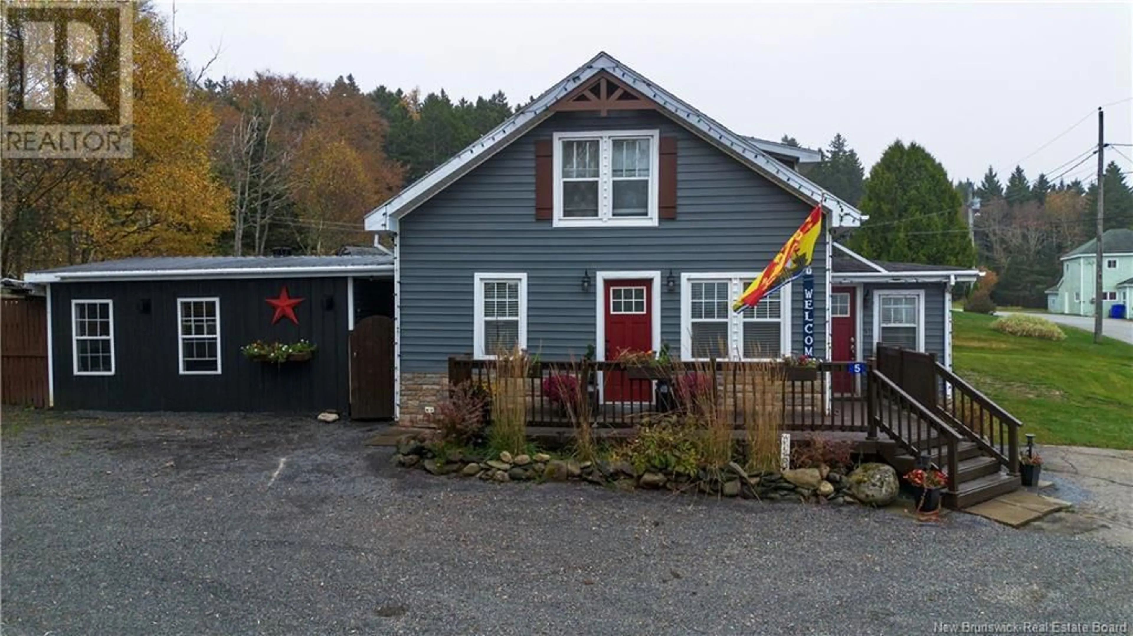 Patio, street for 5 Wallace Cove Road, Blacks Harbour New Brunswick E5A1G9