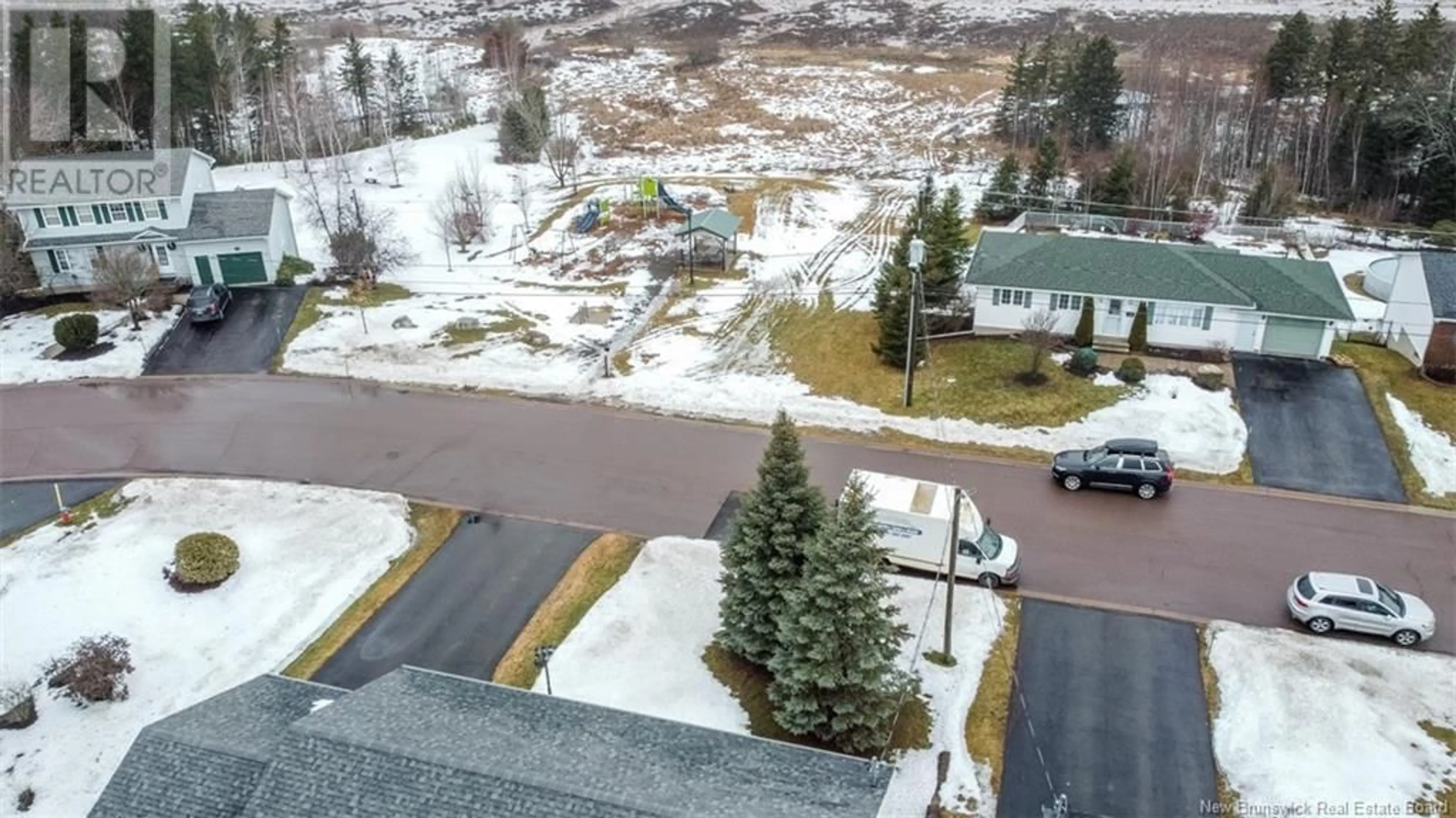 A pic from outside/outdoor area/front of a property/back of a property/a pic from drone, unknown for 134 Patricia Drive, Riverview New Brunswick E1B5C9