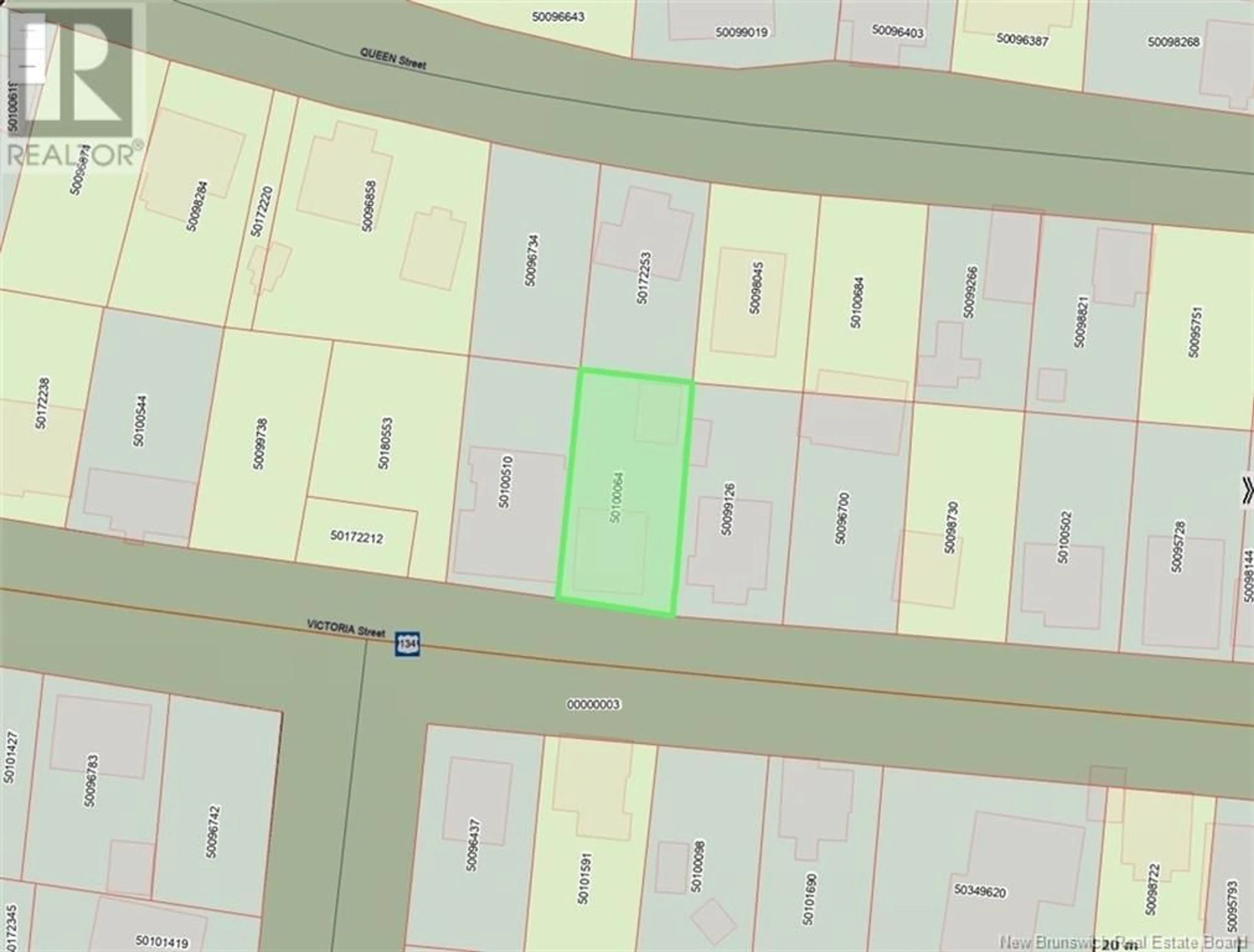 Picture of a map for 531 VICTORIA STREET, Dalhousie New Brunswick E8C2V5