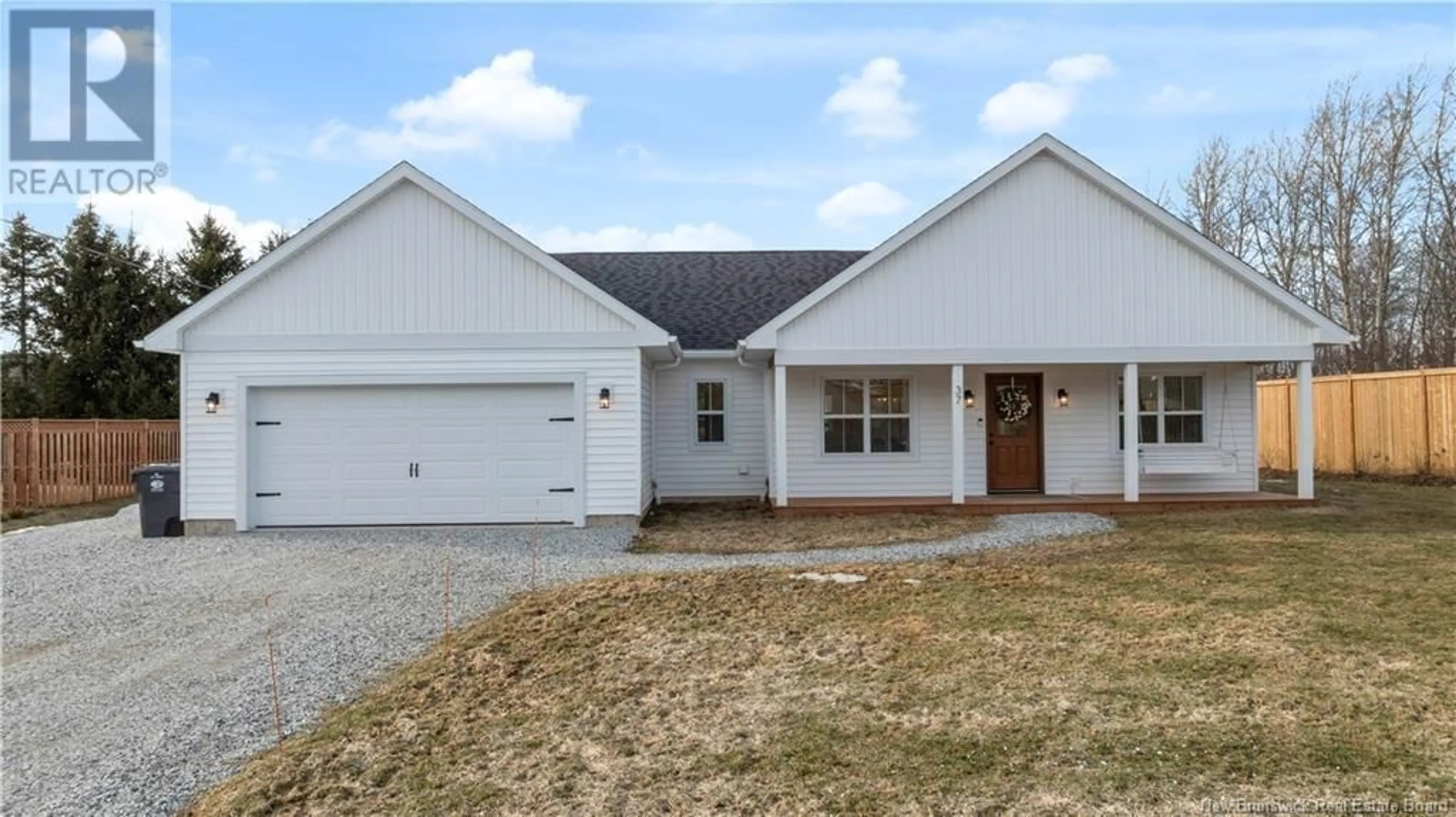 Home with vinyl exterior material, street for 37 NEILL DRIVE, Hampton New Brunswick E5N6B8
