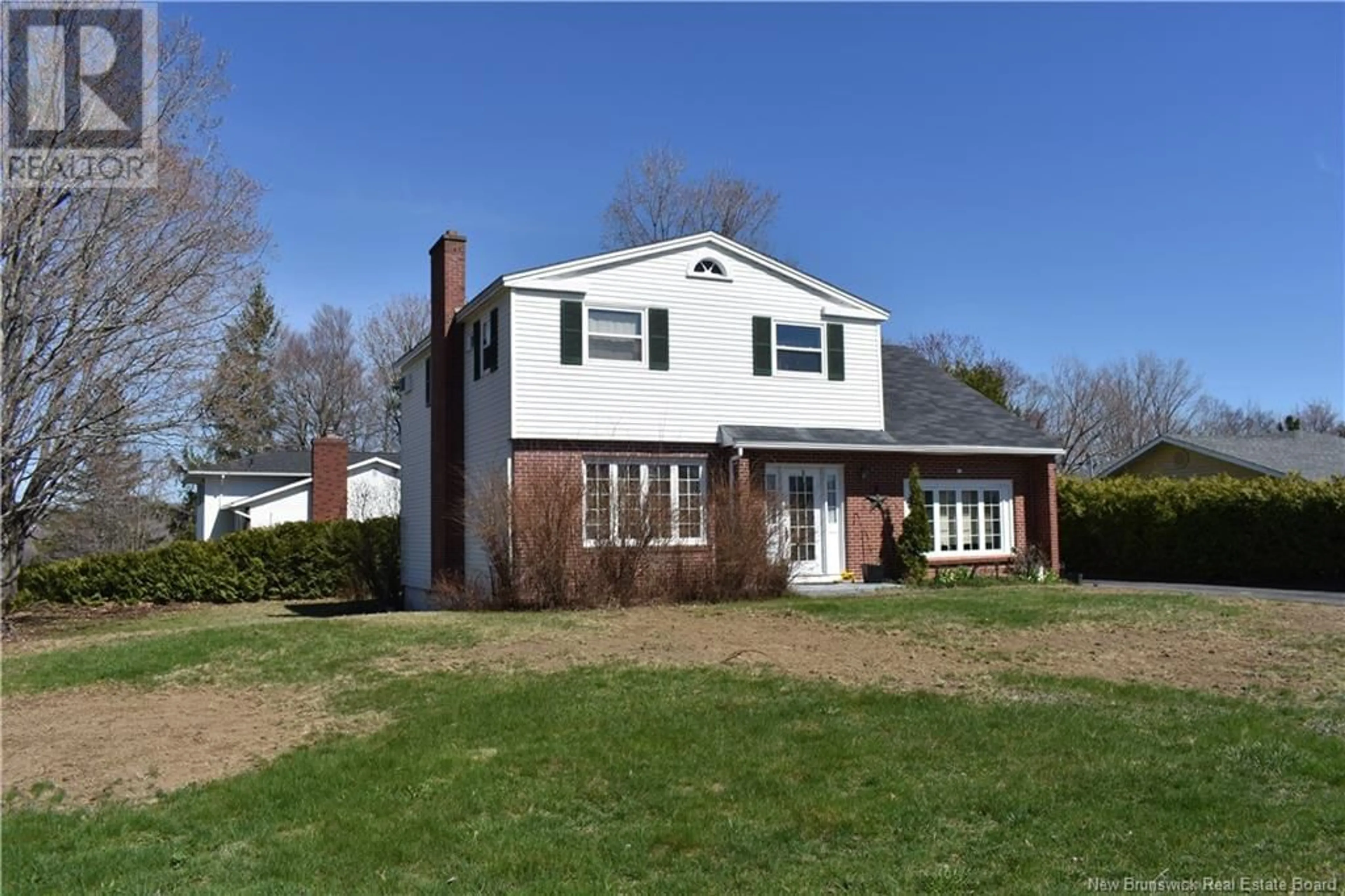 Home with brick exterior material, street for 118 CREIGHTON STREET, Woodstock New Brunswick E7M1N1