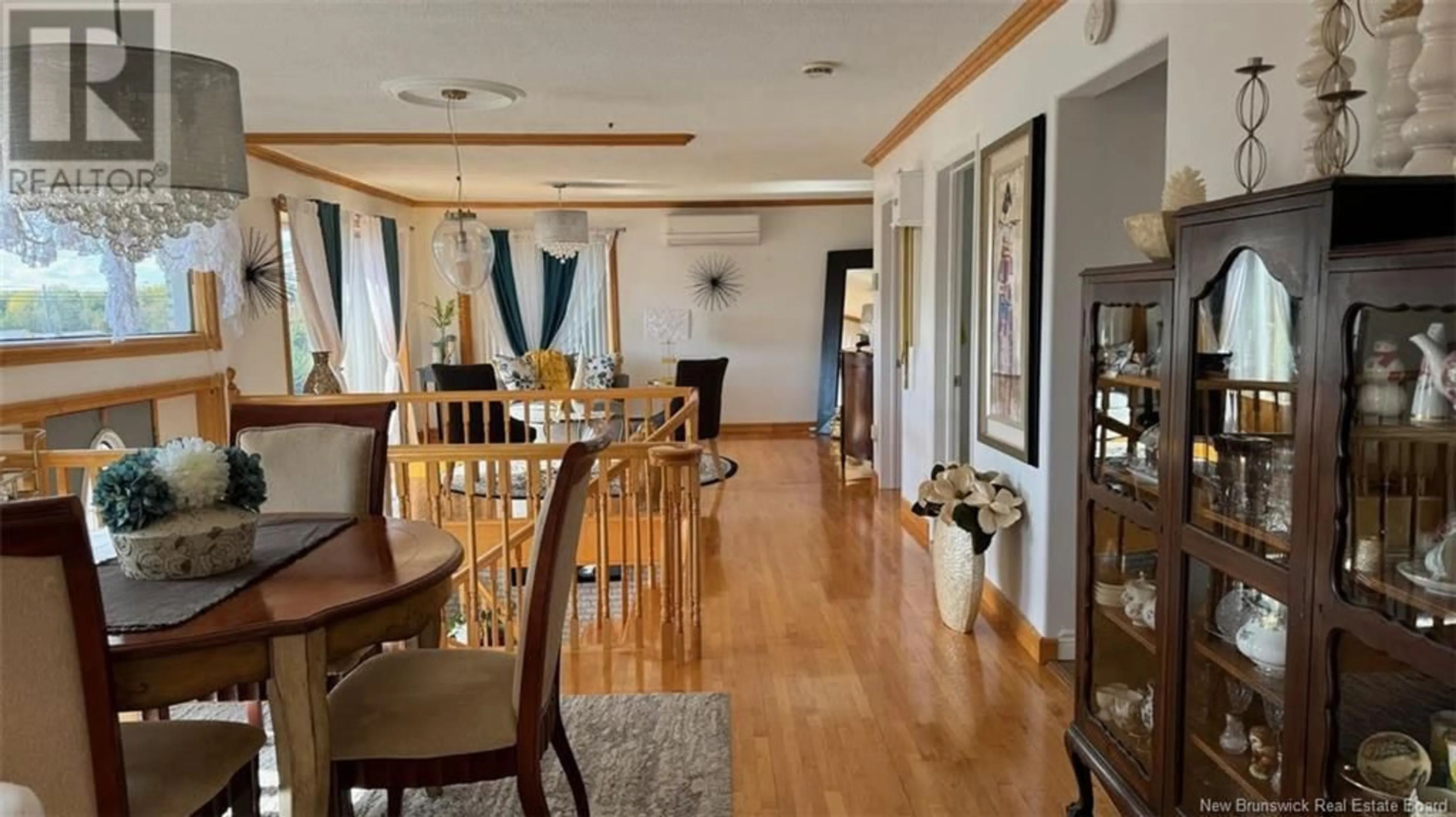 Dining room, wood/laminate floor for 10009 ROUTE 144, Saint-André New Brunswick E3Y3H5