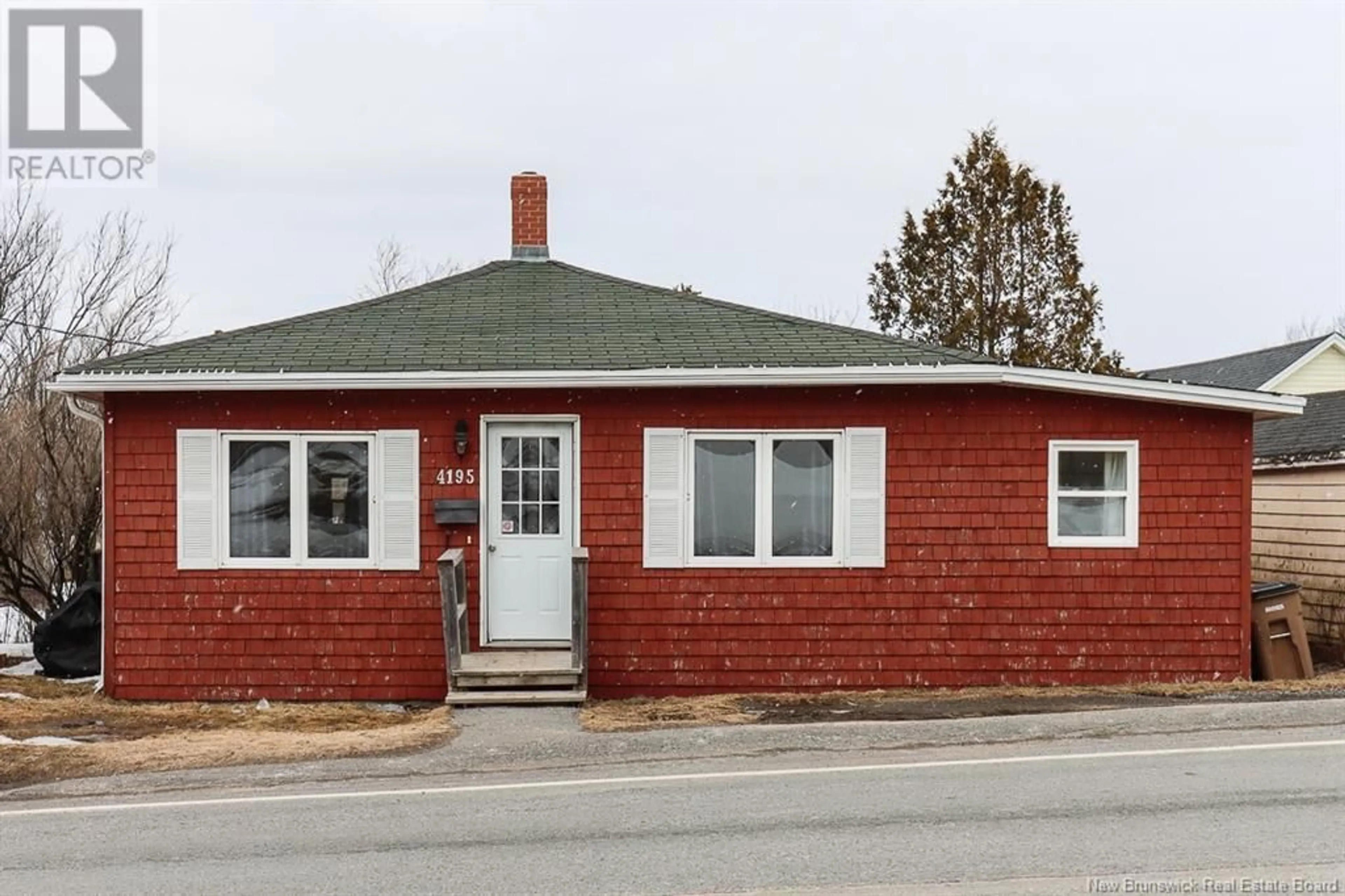 Home with brick exterior material, street for 4195 Loch Lomond Road, Saint John New Brunswick E5N1C6