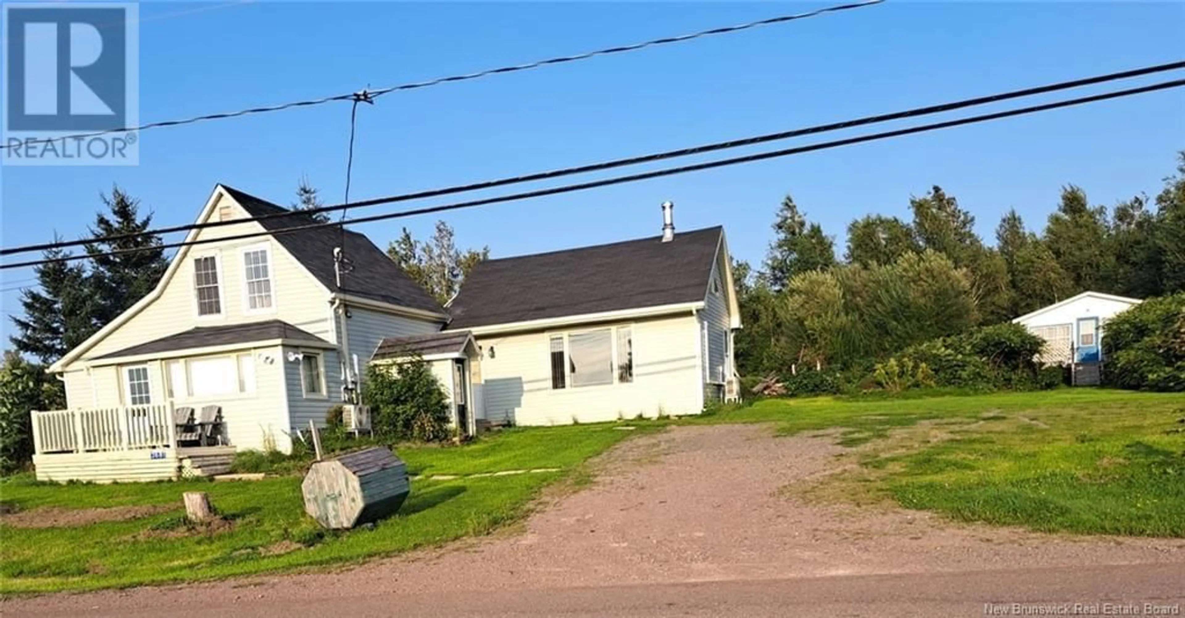 A pic from outside/outdoor area/front of a property/back of a property/a pic from drone, street for 3681 ROUTE 530, Grande-Digue New Brunswick E4R5H4