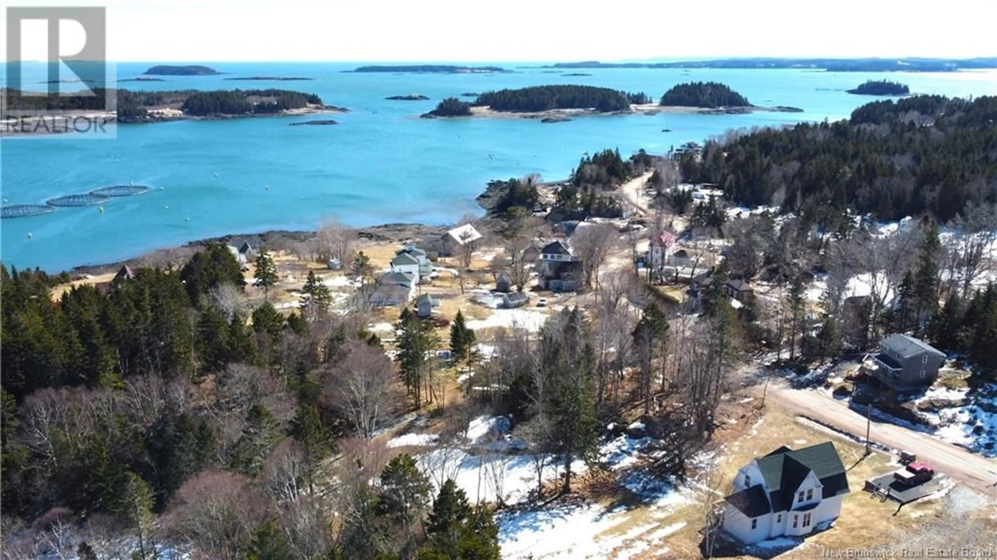 A pic from outside/outdoor area/front of a property/back of a property/a pic from drone, water/lake/river/ocean view for 33 RICHARDSON ROAD, Richardson New Brunswick E5V1V8