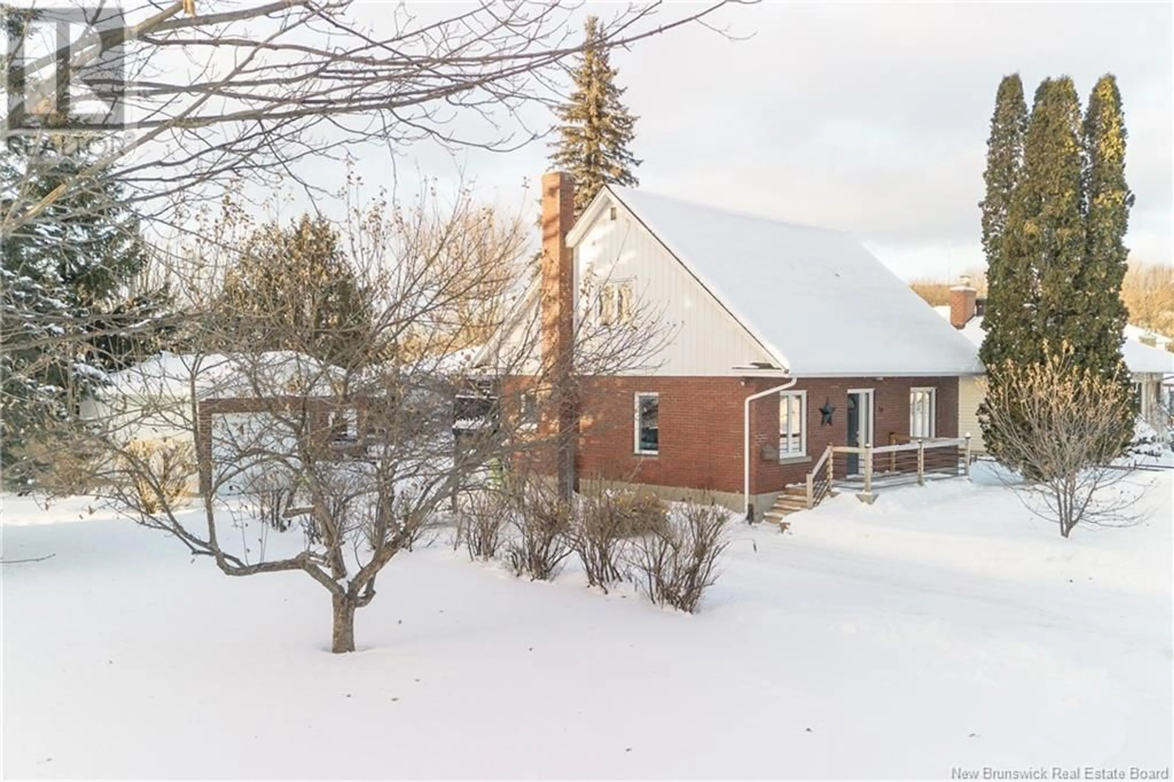 A pic from outside/outdoor area/front of a property/back of a property/a pic from drone, street for 70 ORDONNANCE AVENUE, Edmundston New Brunswick E3V1C5