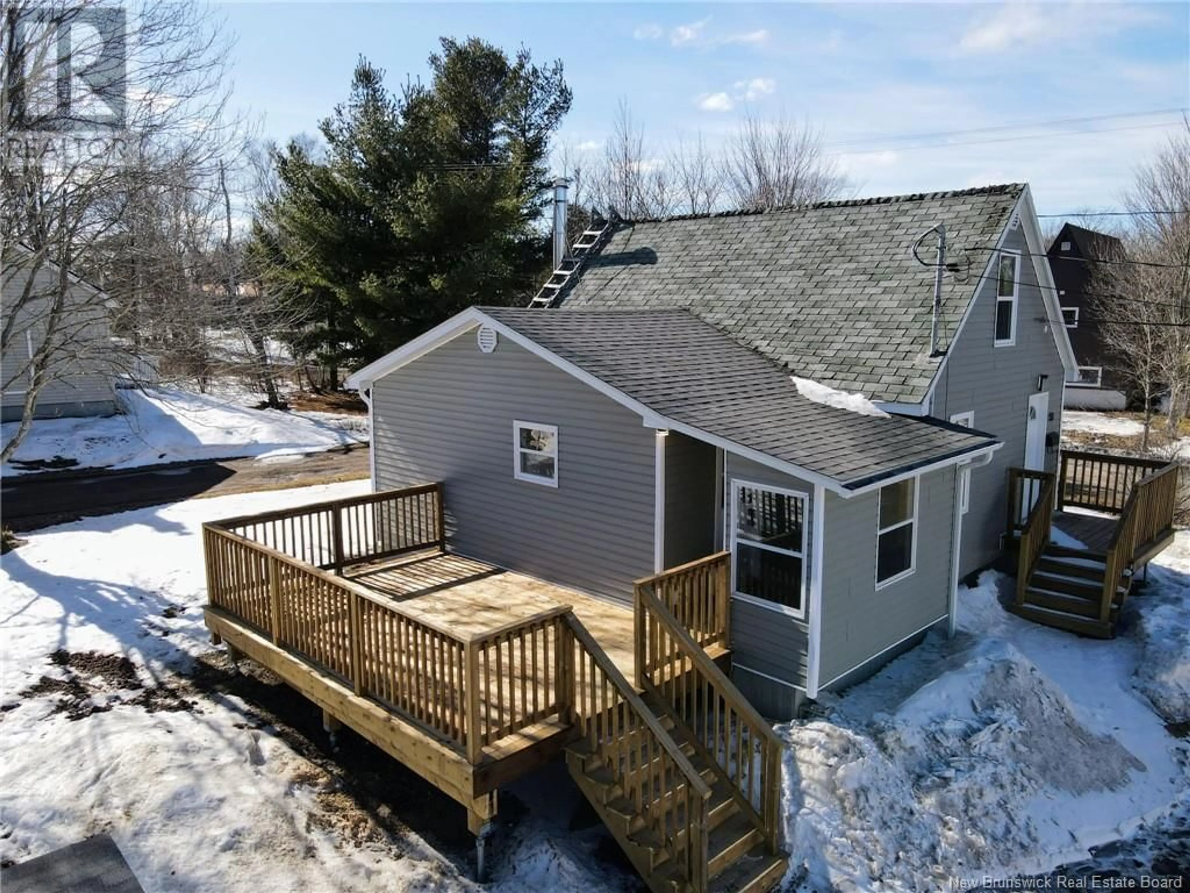 A pic from outside/outdoor area/front of a property/back of a property/a pic from drone, street for 51 Lyndale Lane, Riverview New Brunswick E1J1V2