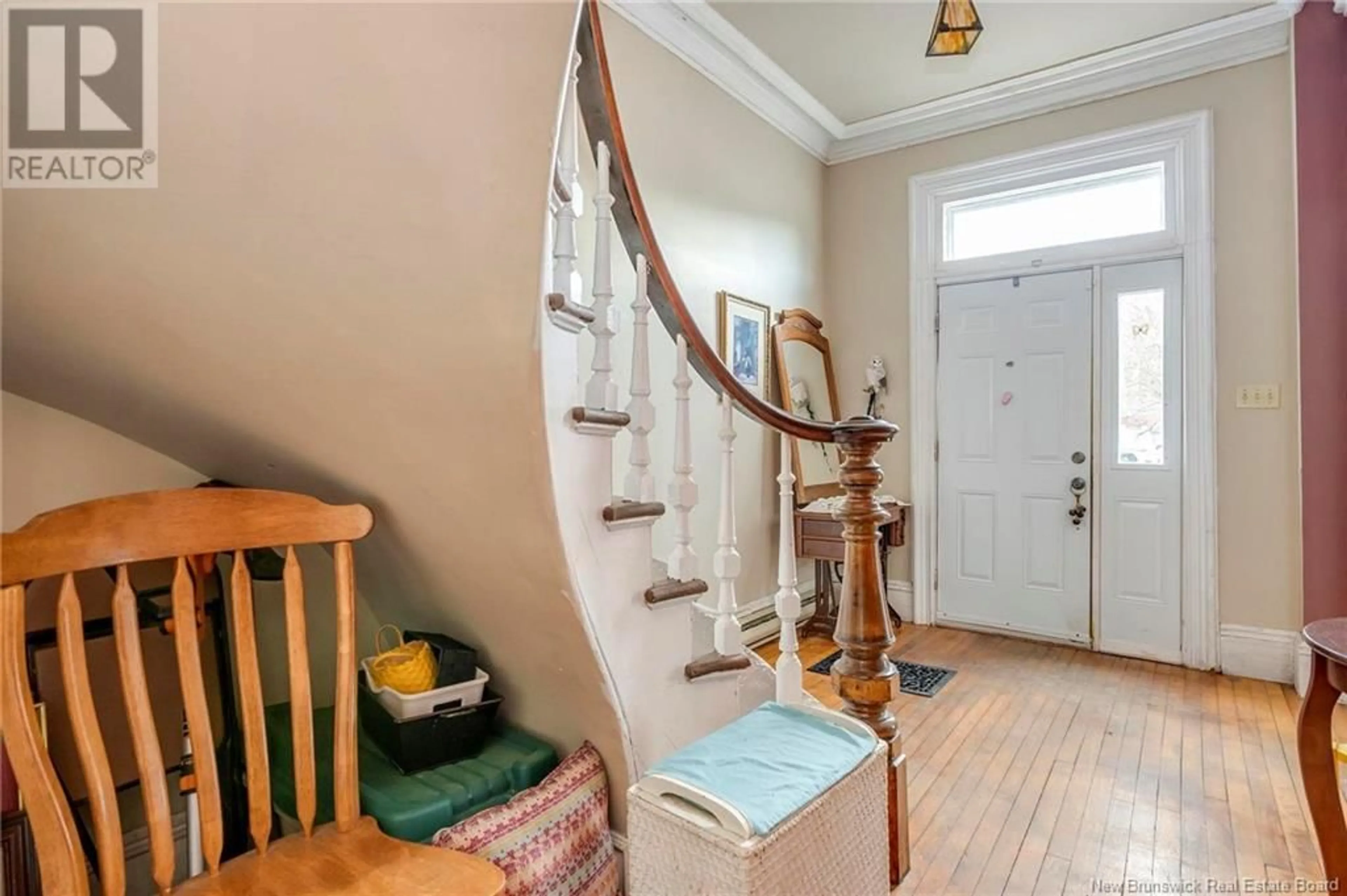 Indoor entryway for 31 Railway Crescent, Hampton New Brunswick E5N5L2