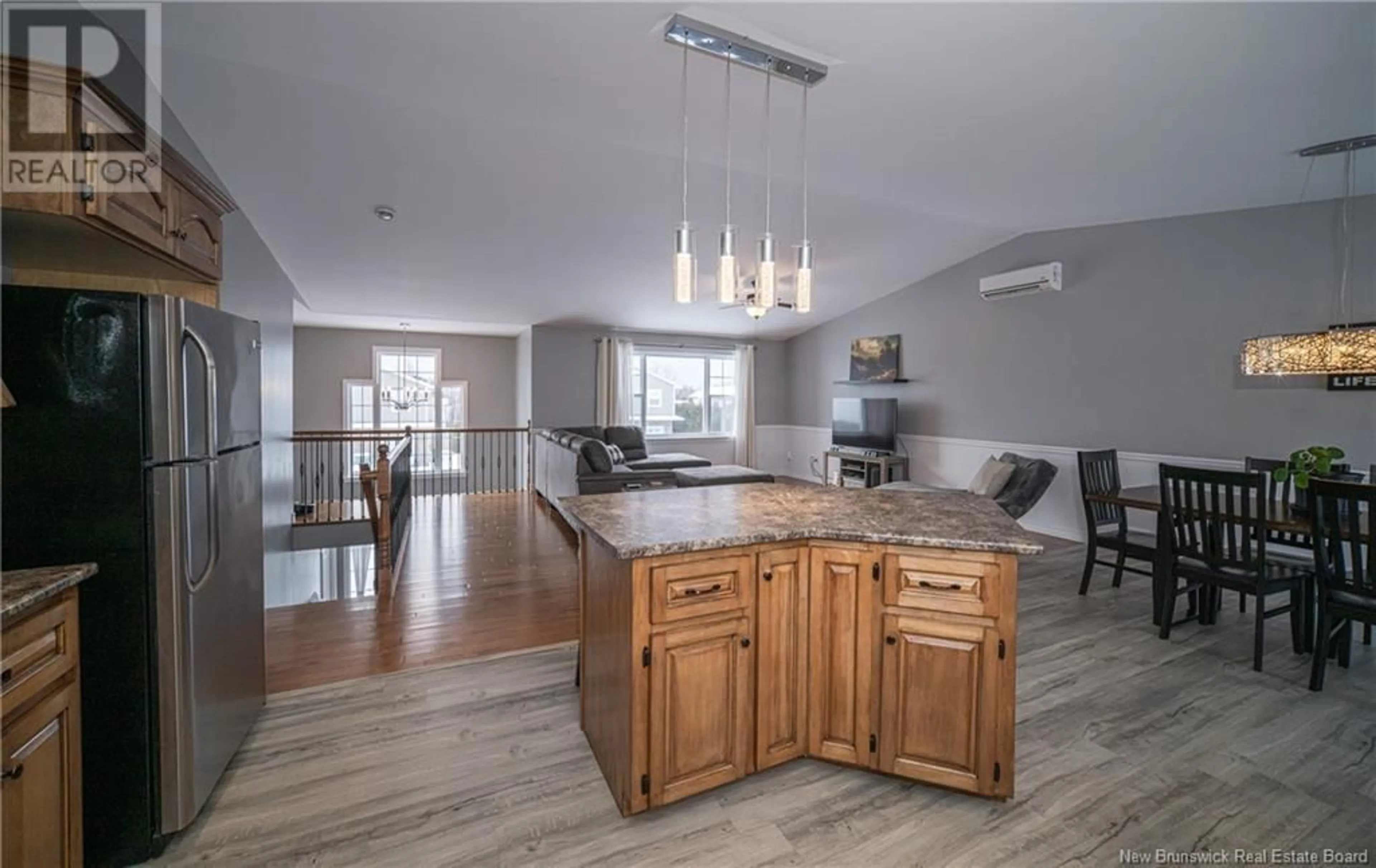 Open concept kitchen, unknown for 102 Watling Crescent, Oromocto New Brunswick E2V4M8