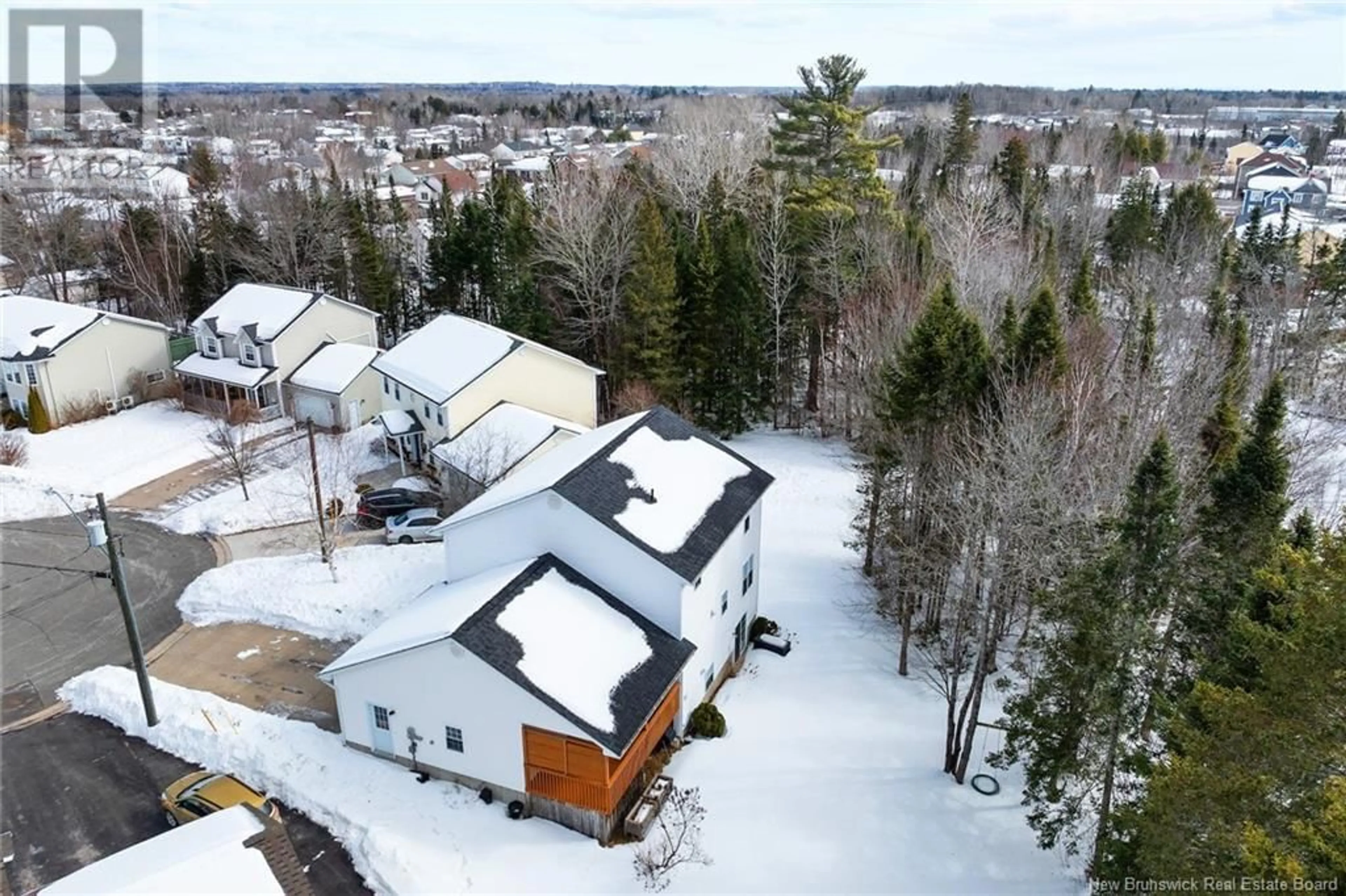 A pic from outside/outdoor area/front of a property/back of a property/a pic from drone, unknown for 156 Wilfred Avenue, Fredericton New Brunswick E3B9S1