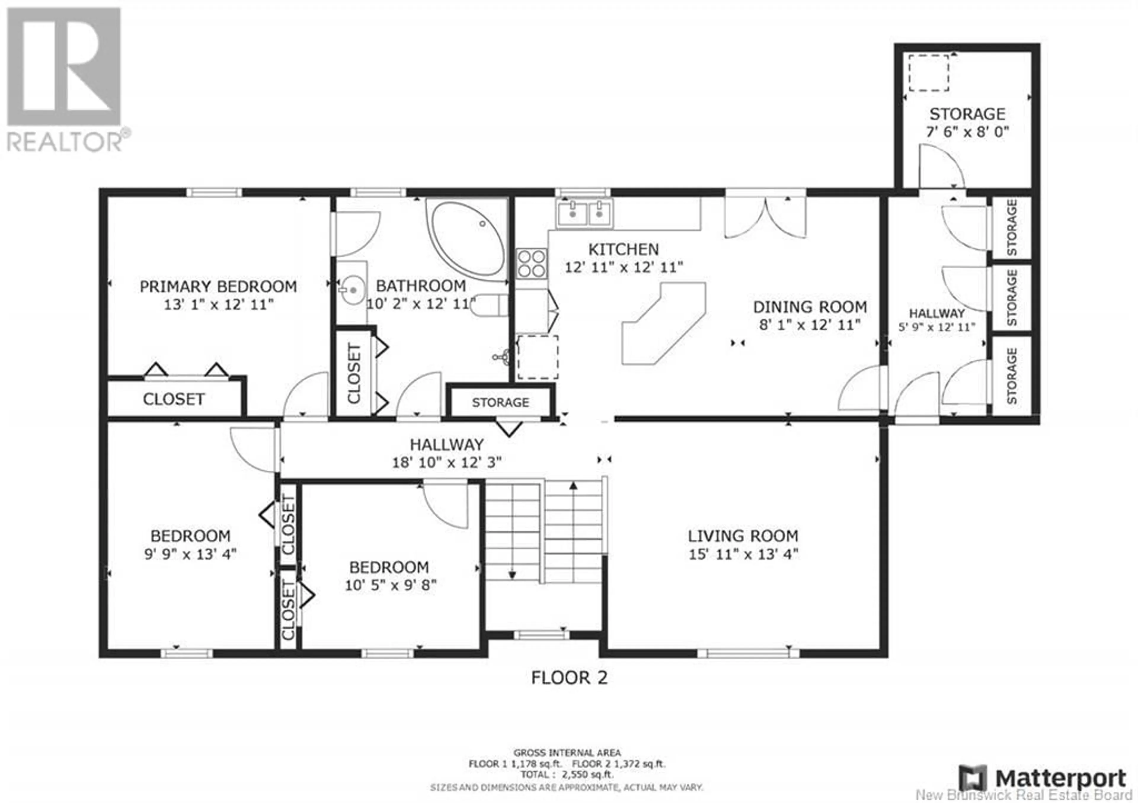 Floor plan for 8 Nicholas Drive, Old Ridge New Brunswick E3L4Y6