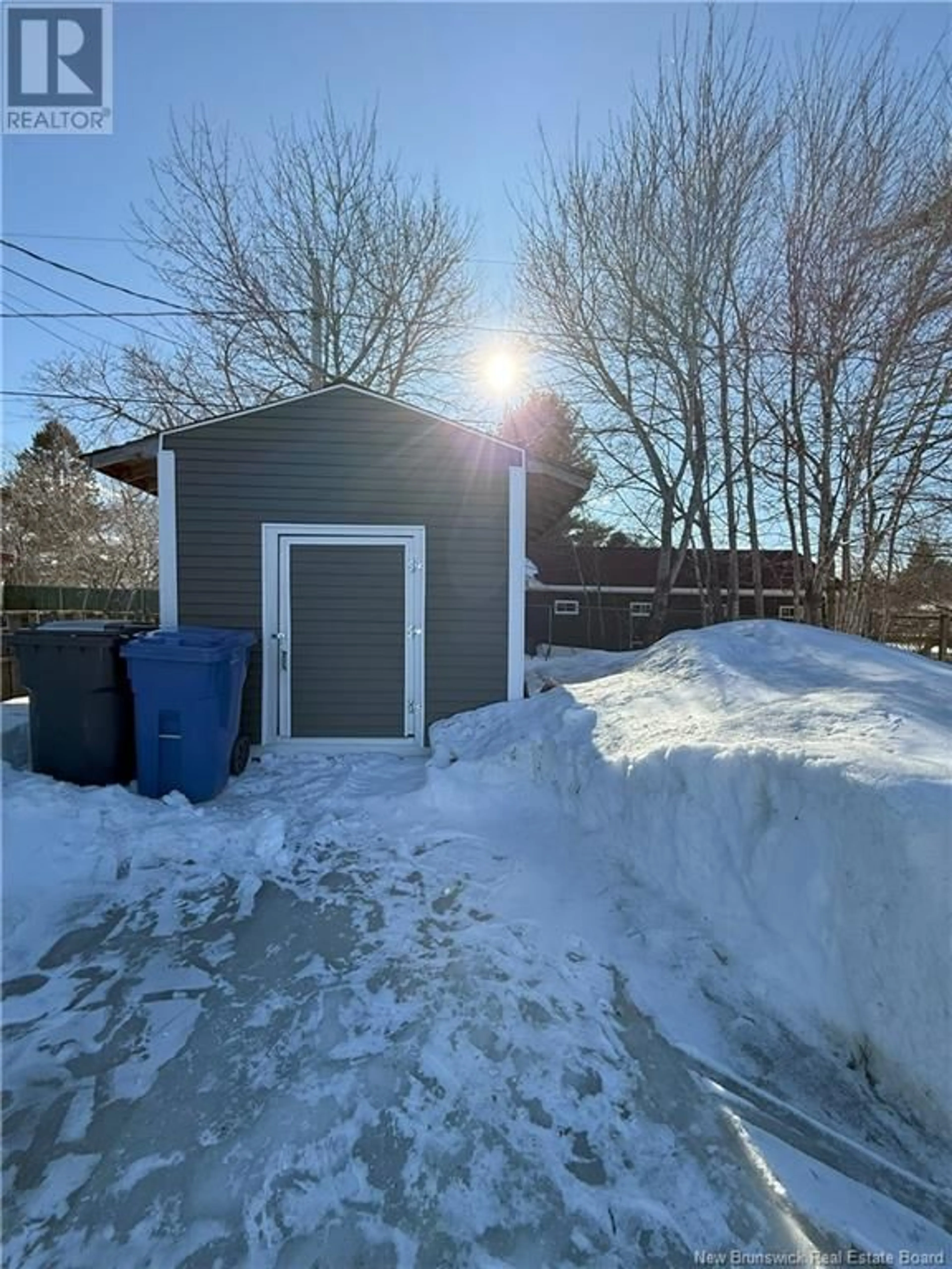Shed for 34 BRADD STREET, Miramichi New Brunswick E1N1B5