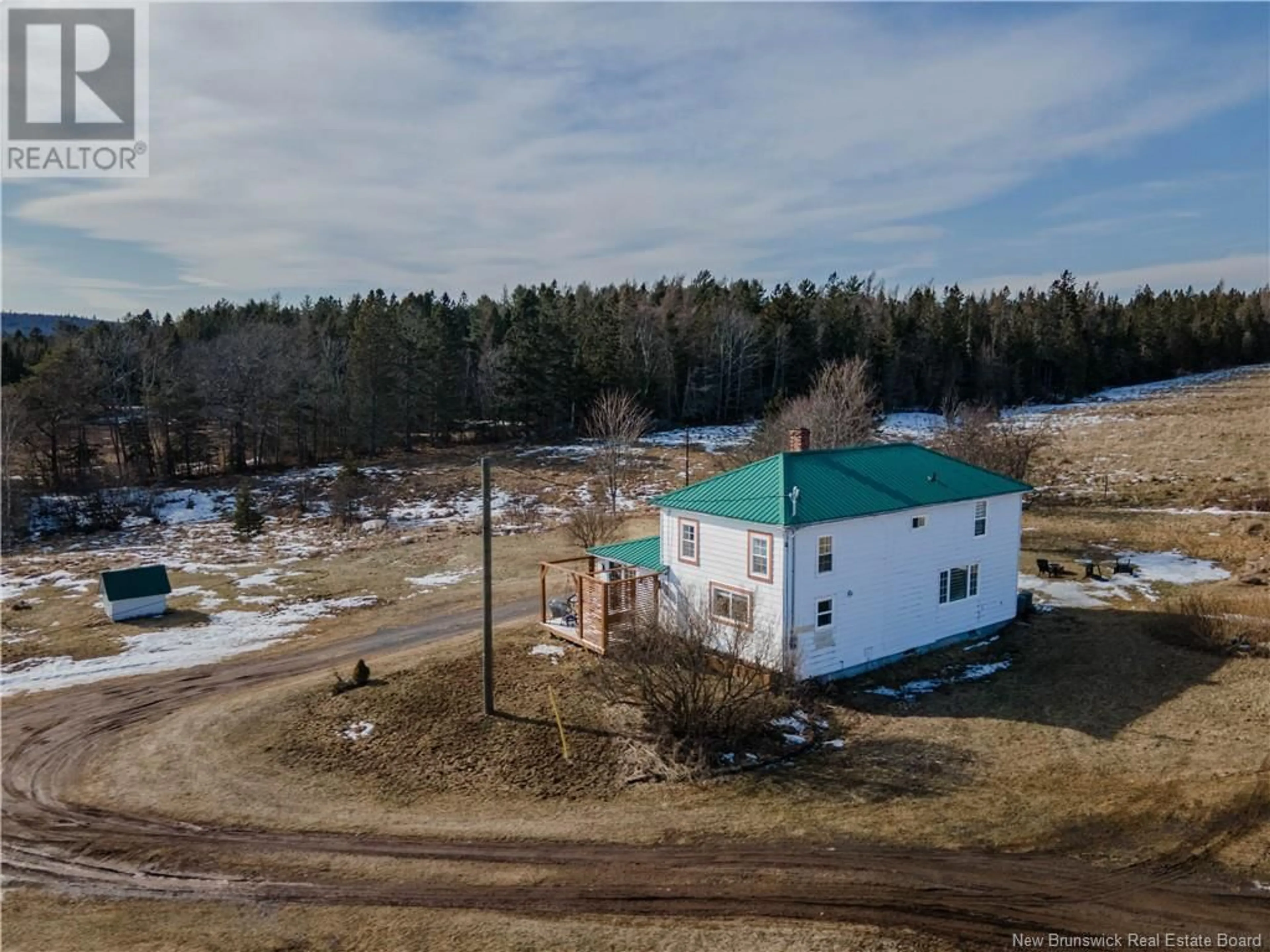 A pic from outside/outdoor area/front of a property/back of a property/a pic from drone, building for 56 Sterling Lane, Norton New Brunswick E5T1C7