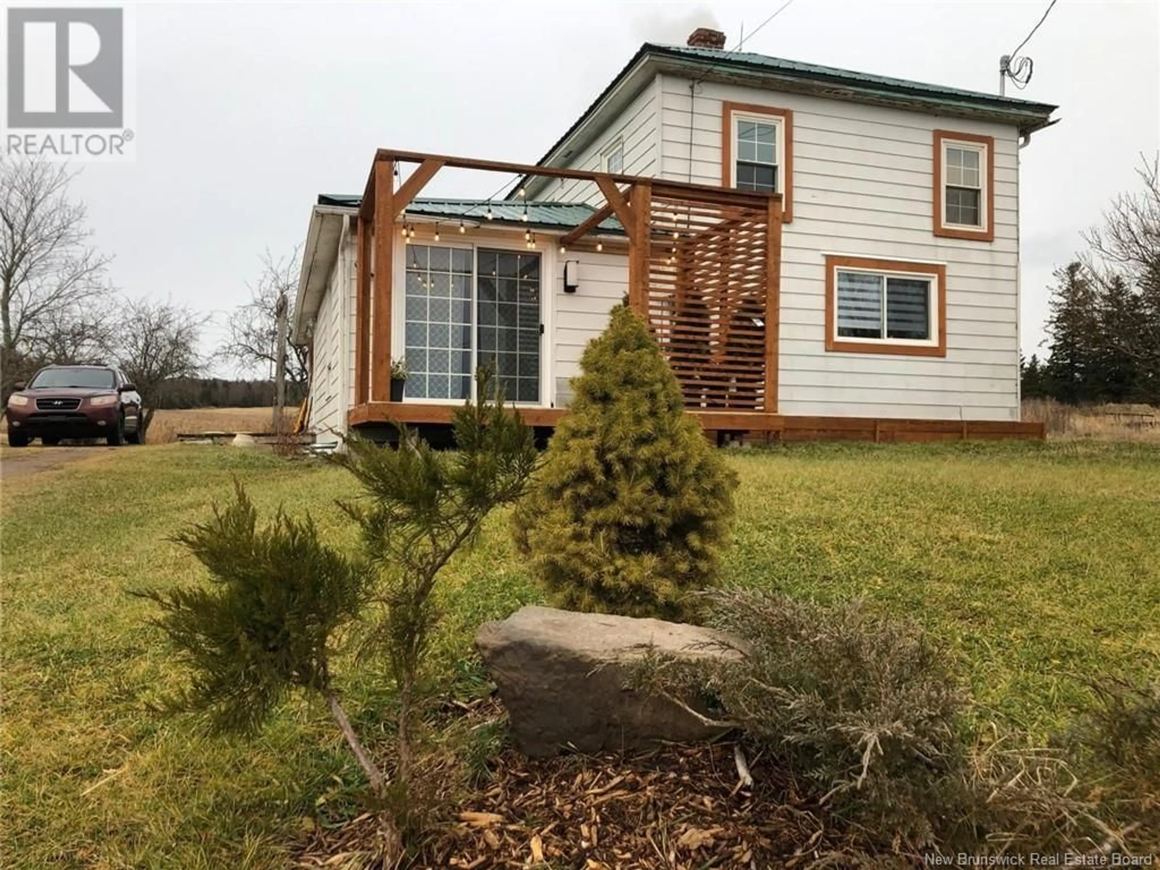 A pic from outside/outdoor area/front of a property/back of a property/a pic from drone, mountain view for 56 Sterling Lane, Norton New Brunswick E5T1C7