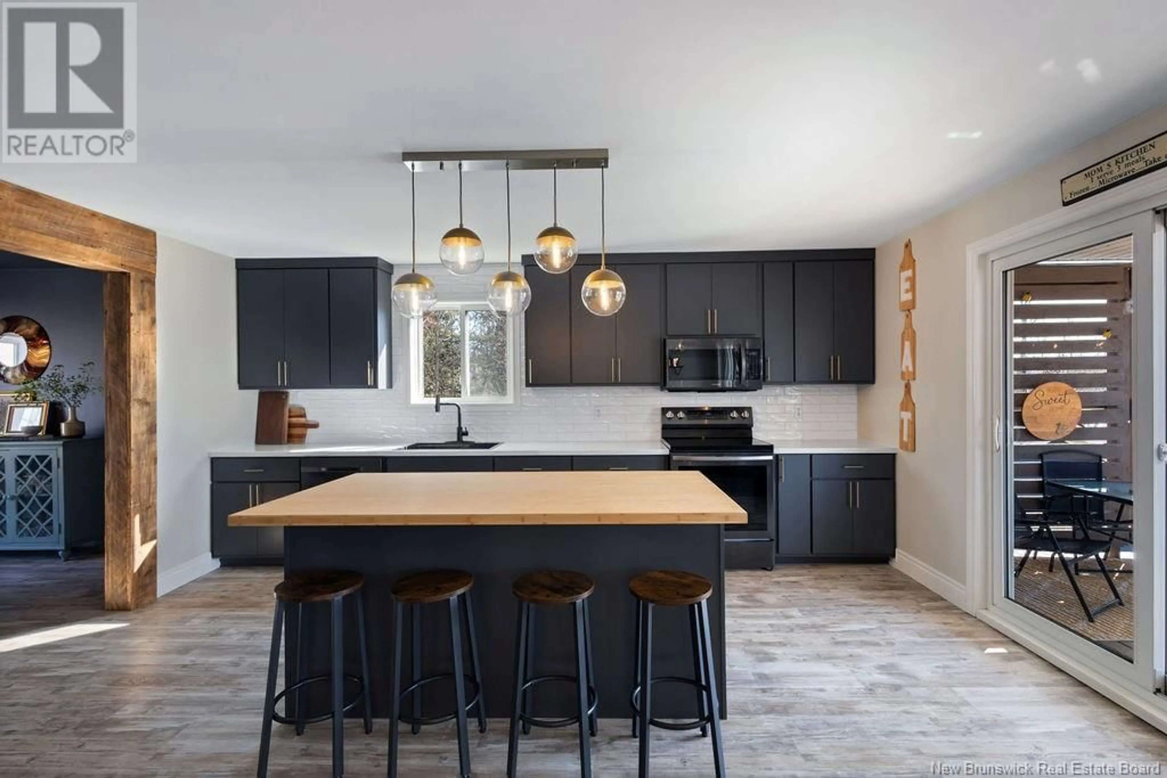 Open concept kitchen, ceramic/tile floor for 181 HALCOMB ROAD, Halcomb New Brunswick E9E1W4