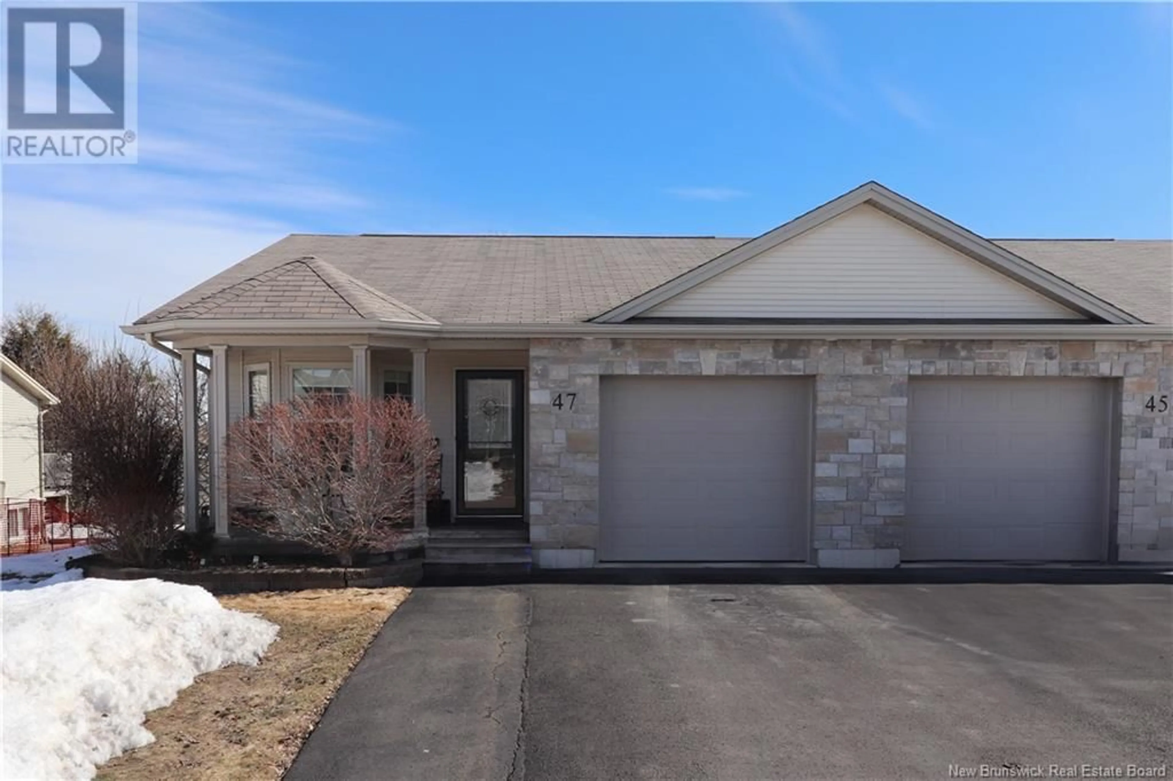 Home with brick exterior material, street for 47 Newberry Street, Moncton New Brunswick E1G5M5