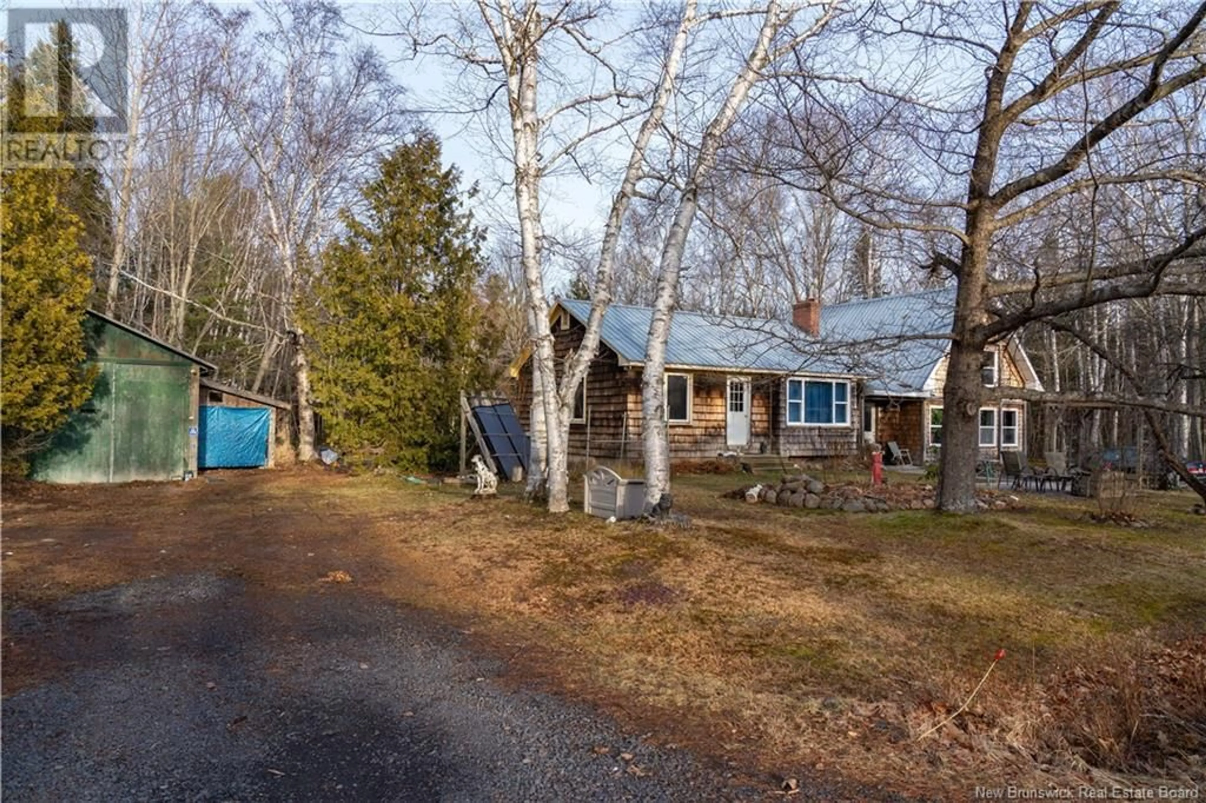 A pic from outside/outdoor area/front of a property/back of a property/a pic from drone, street for 4068 ROUTE 690, Newcastle Creek New Brunswick E4B2M2