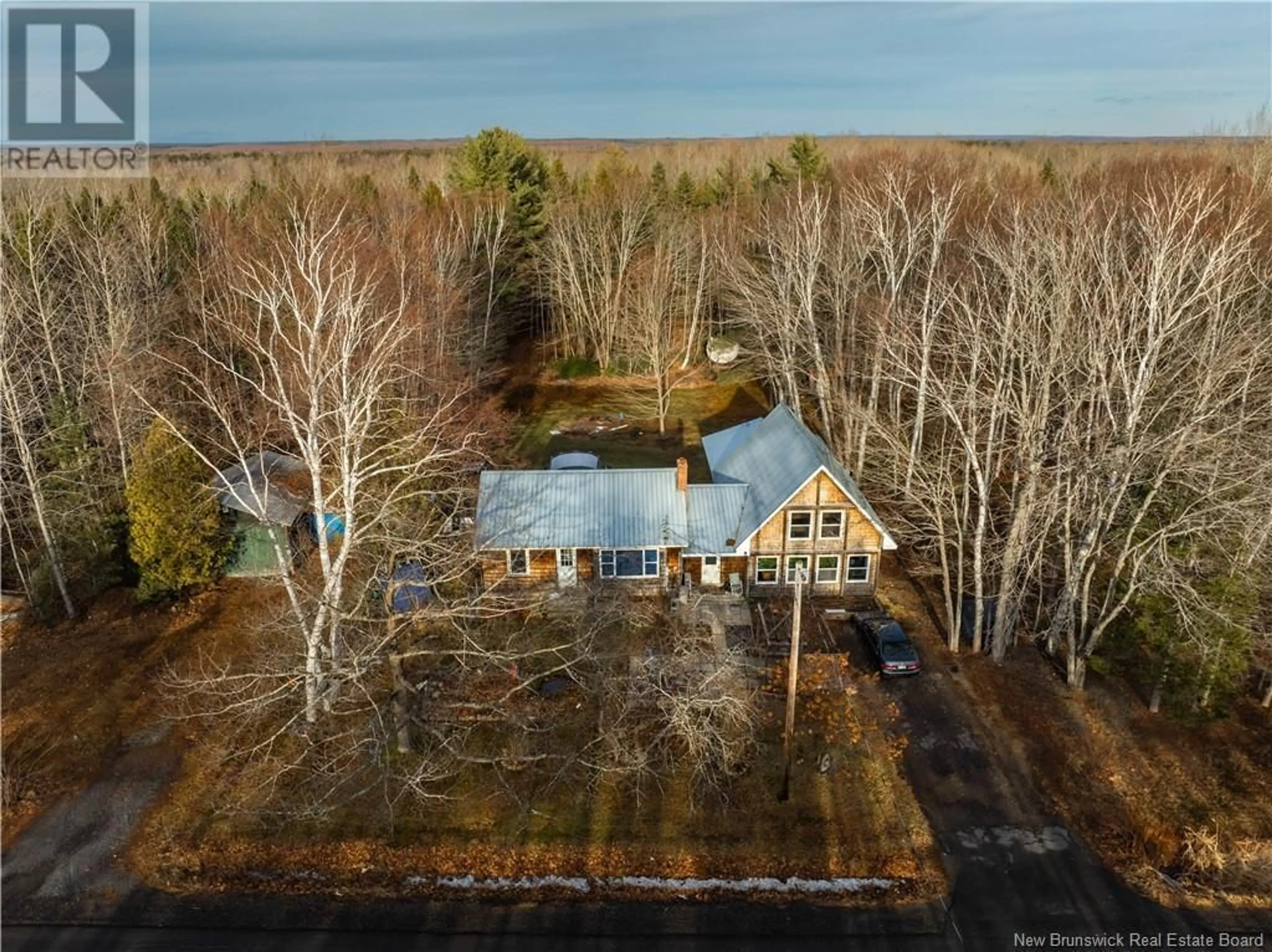 A pic from outside/outdoor area/front of a property/back of a property/a pic from drone, water/lake/river/ocean view for 4068 ROUTE 690, Newcastle Creek New Brunswick E4B2M2