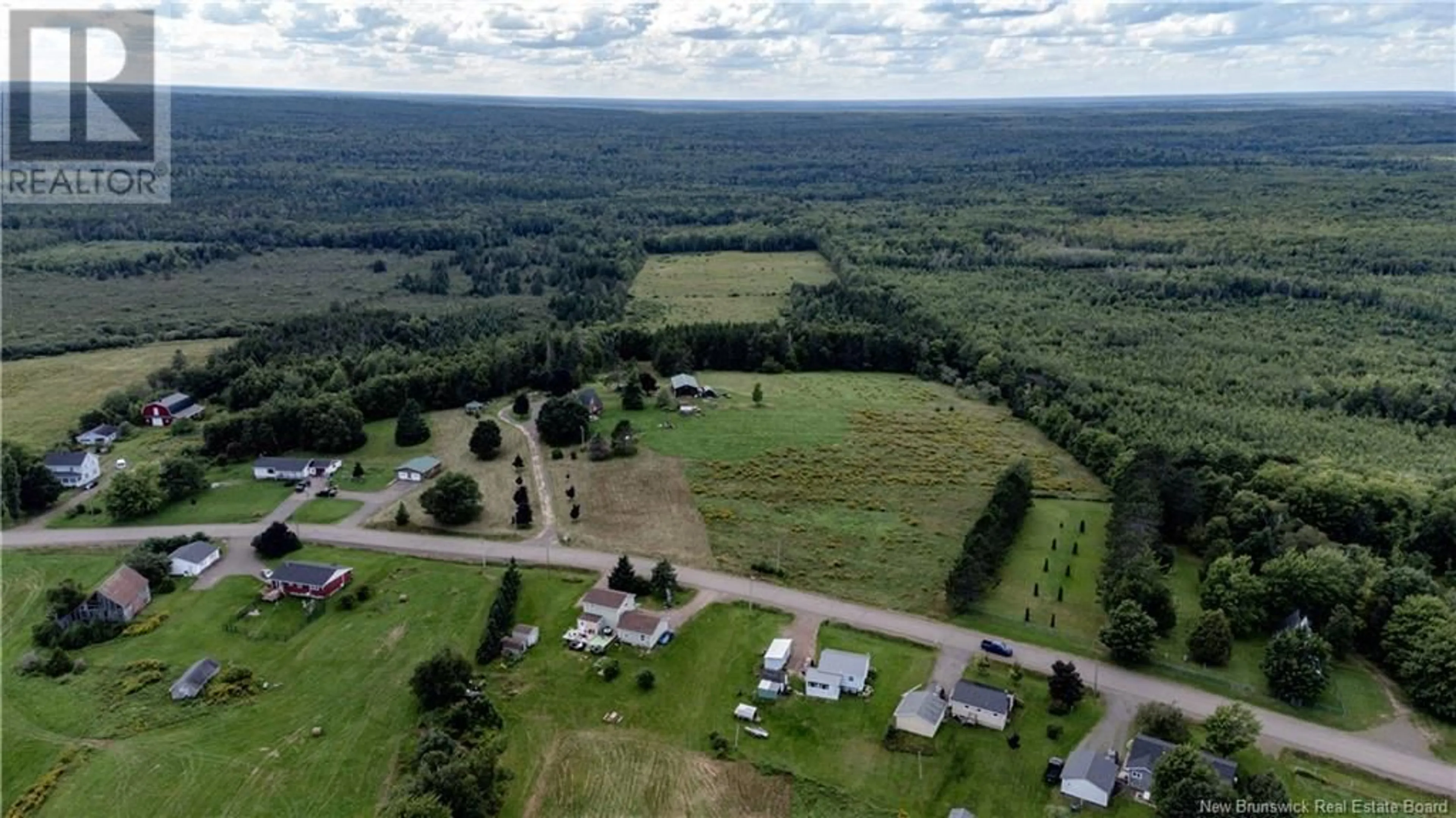 A pic from outside/outdoor area/front of a property/back of a property/a pic from drone, unknown for 1163 ROUTE 465, Clairville New Brunswick E4T2K9